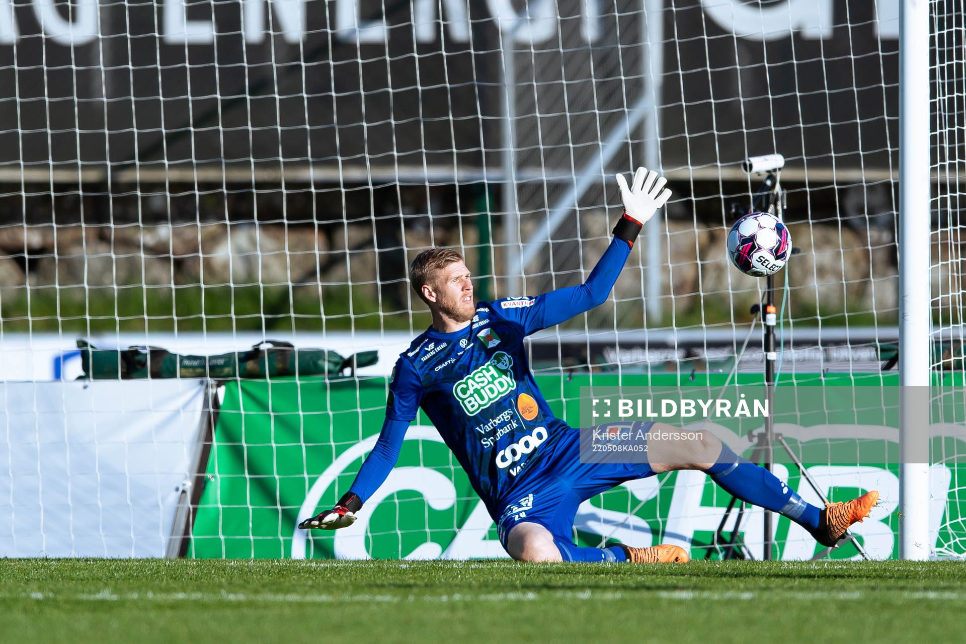 Varbergs målvakt Fredrik Andersson