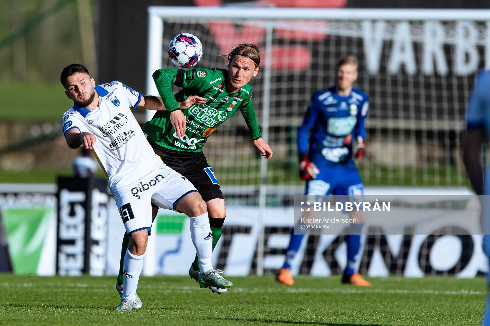 Sirius Edi Sylisufay och Varbergs Hampus Zachrisson