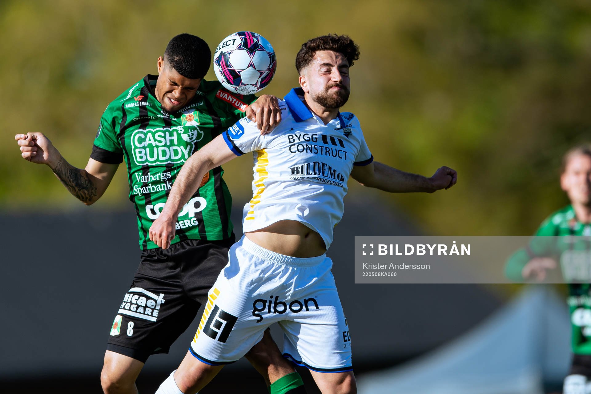 Varbergs Luke Le Roux och Sirius Moustafa Zeidan