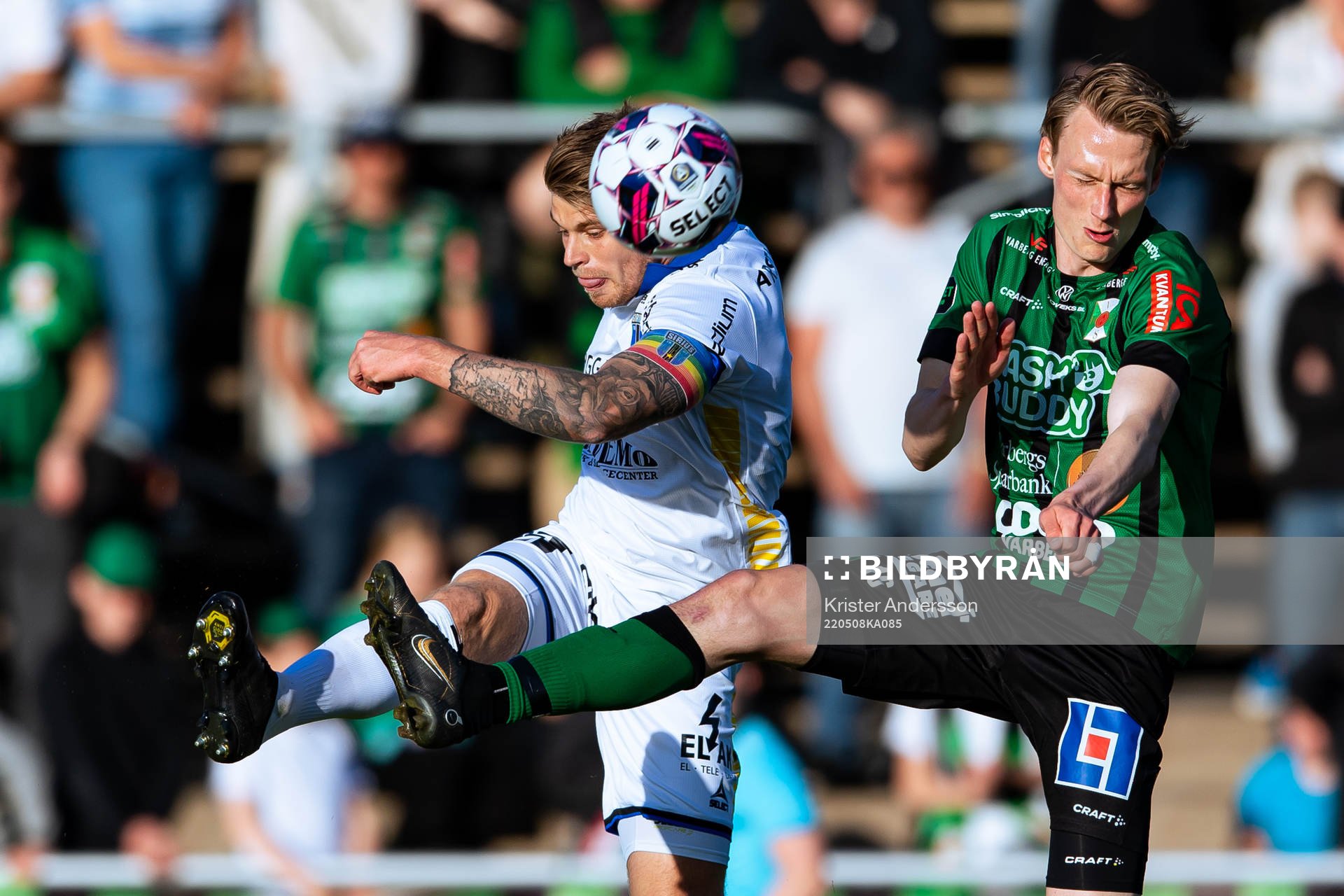 Sirius Marcus Mathisen och Varbergs Alexander Johansson