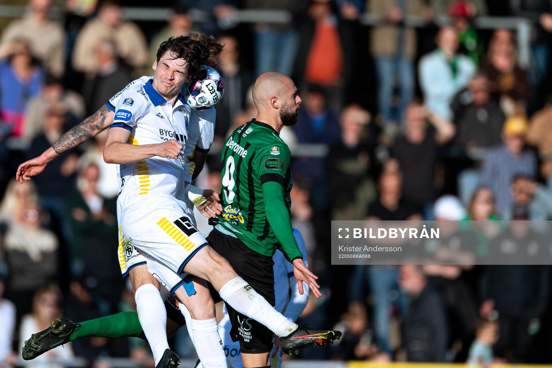 Sirius Jamie Roche och Varbergs Robin Simovic