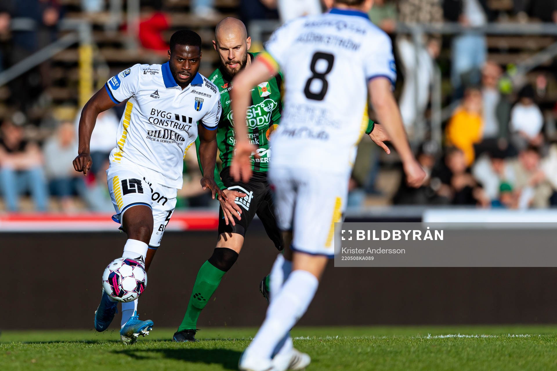 Sirius Isak Ssali Ssewankambo och Varbergs Robin Simovic