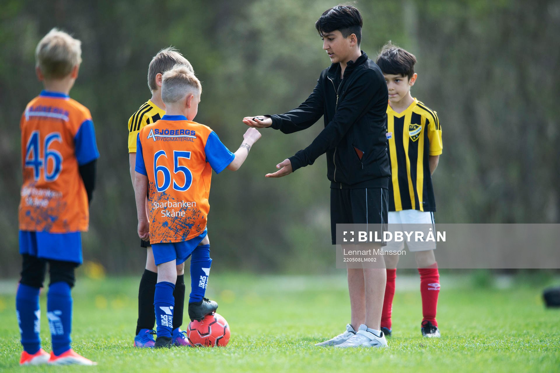 i matchen för pojkar födda 2014 (U8) mellan IFK