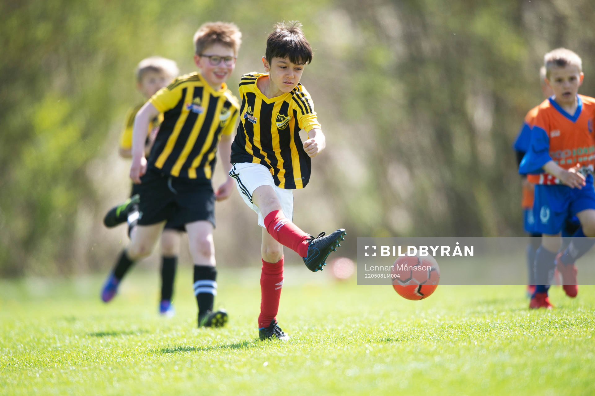 i matchen för pojkar födda 2014 (U8) mellan IFK
