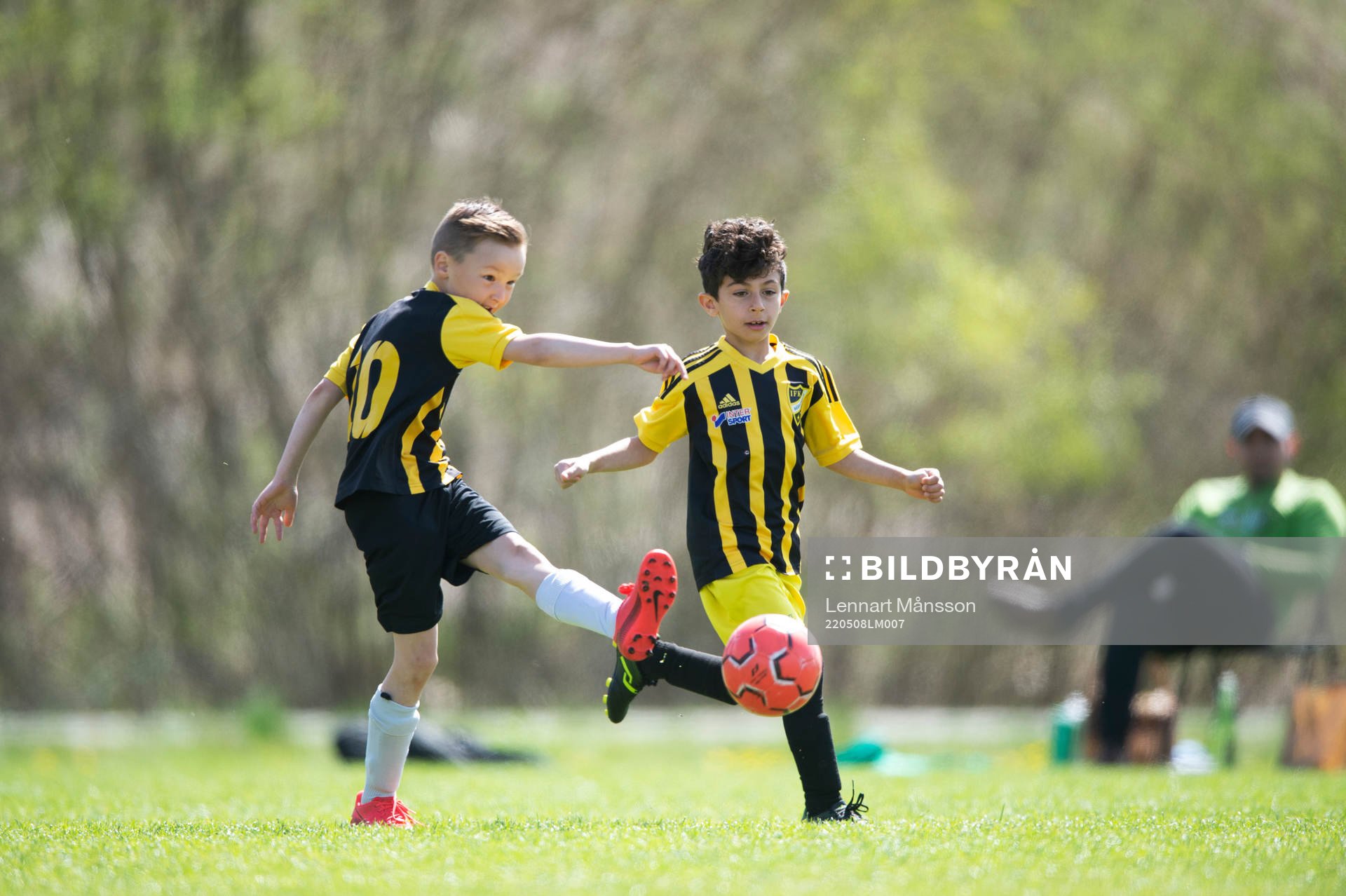 i matchen för pojkar födda 2014 (U8) mellan IFK