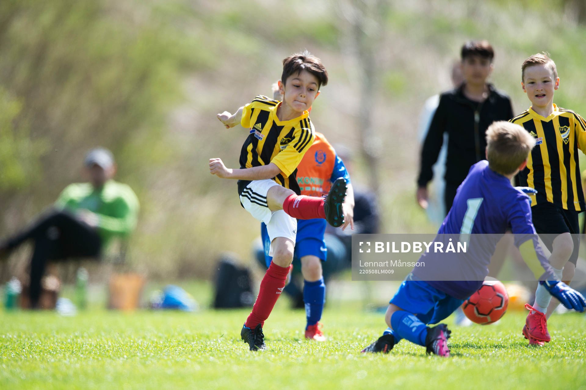 i matchen för pojkar födda 2014 (U8) mellan IFK