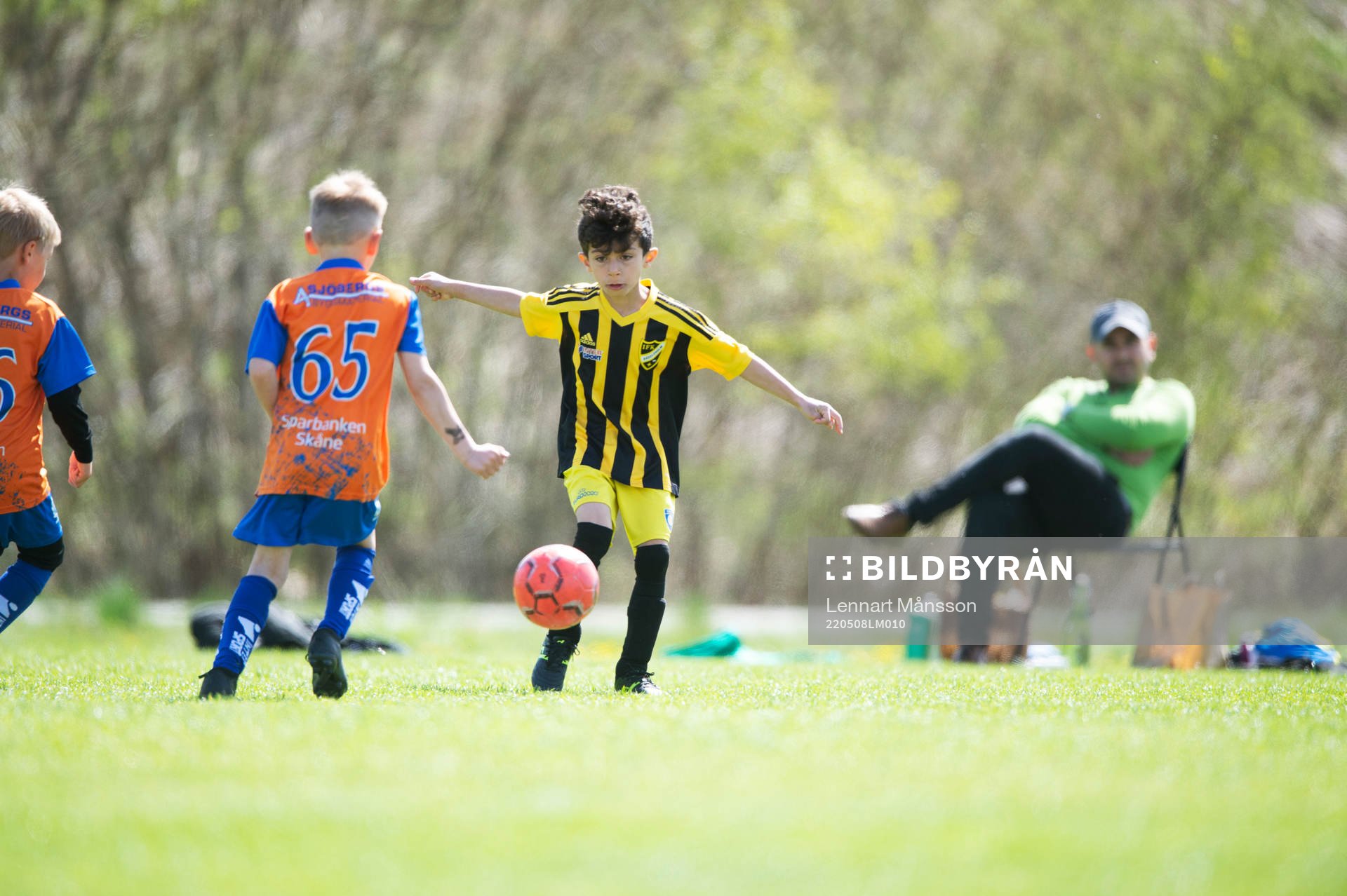 i matchen för pojkar födda 2014 (U8) mellan IFK