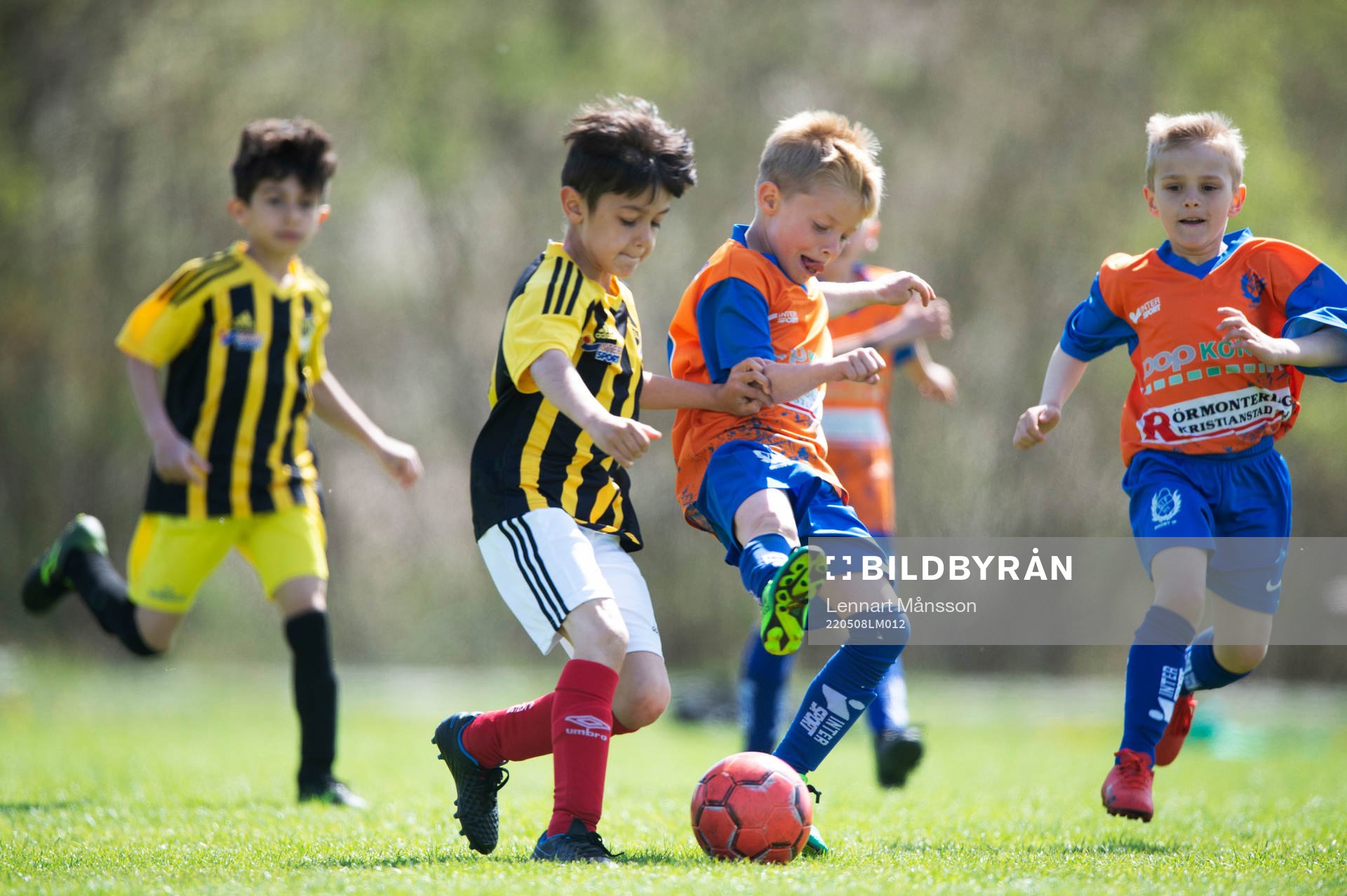 i matchen för pojkar födda 2014 (U8) mellan IFK