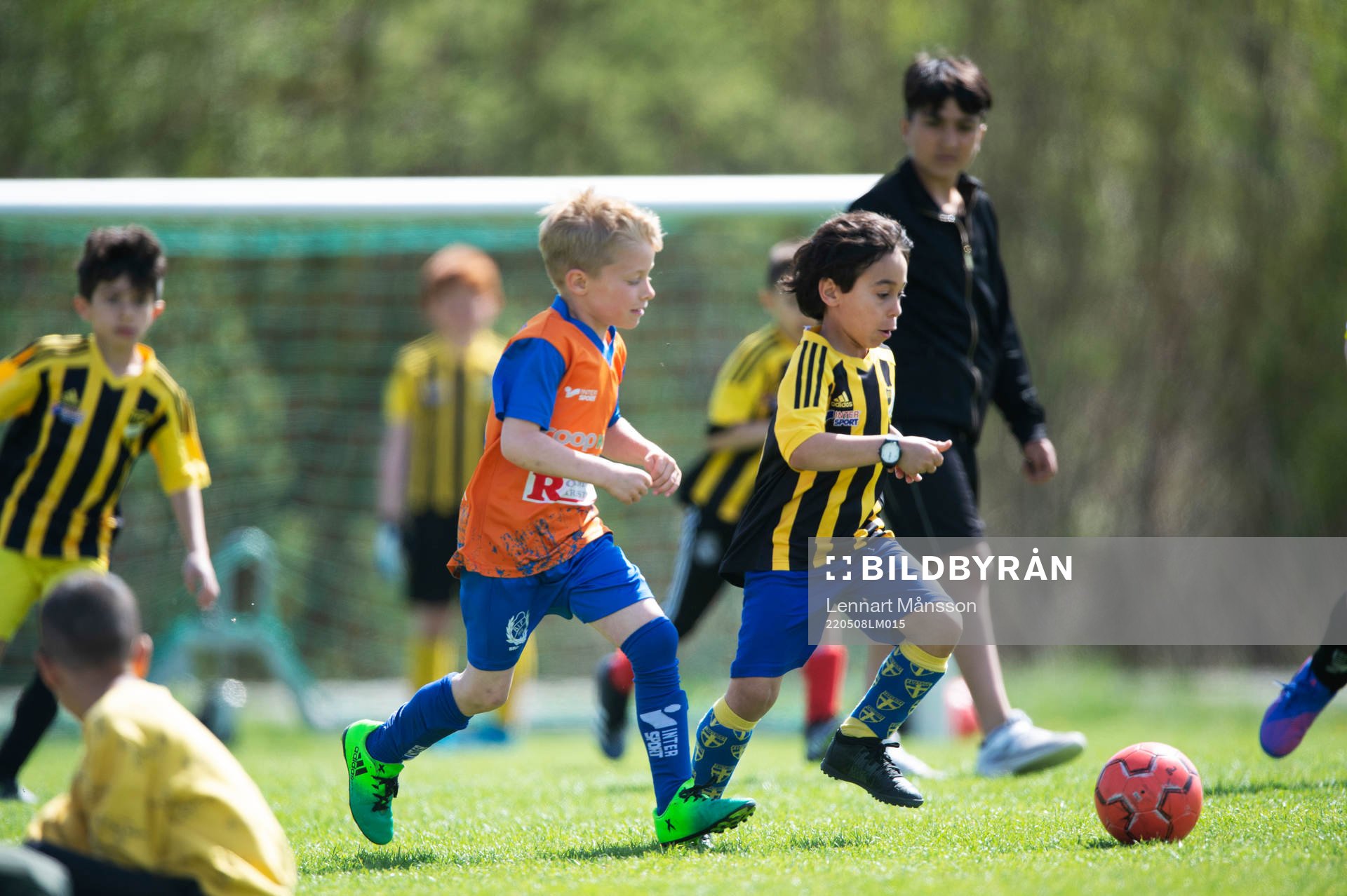 i matchen för pojkar födda 2014 (U8) mellan IFK