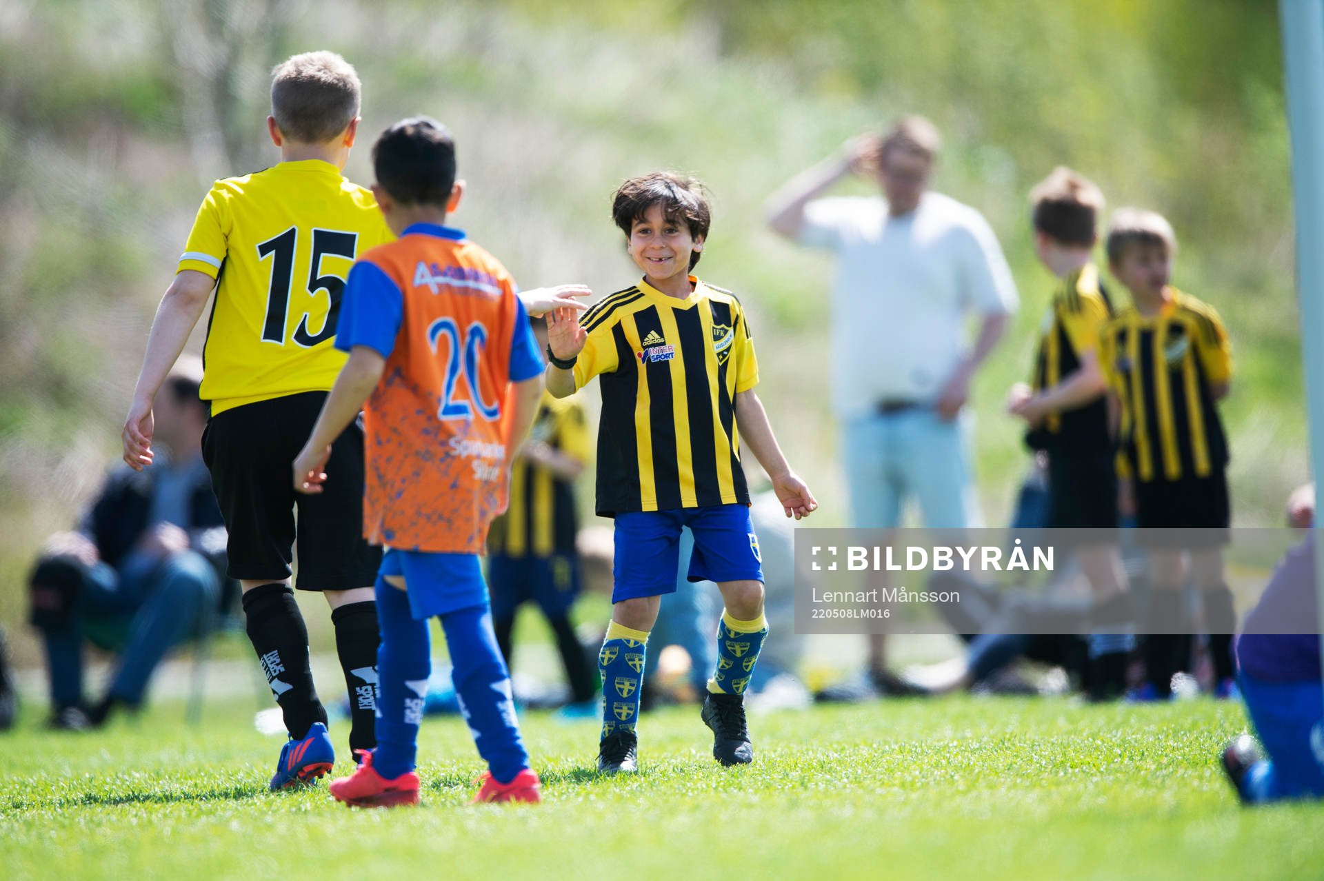 i matchen för pojkar födda 2014 (U8) mellan IFK