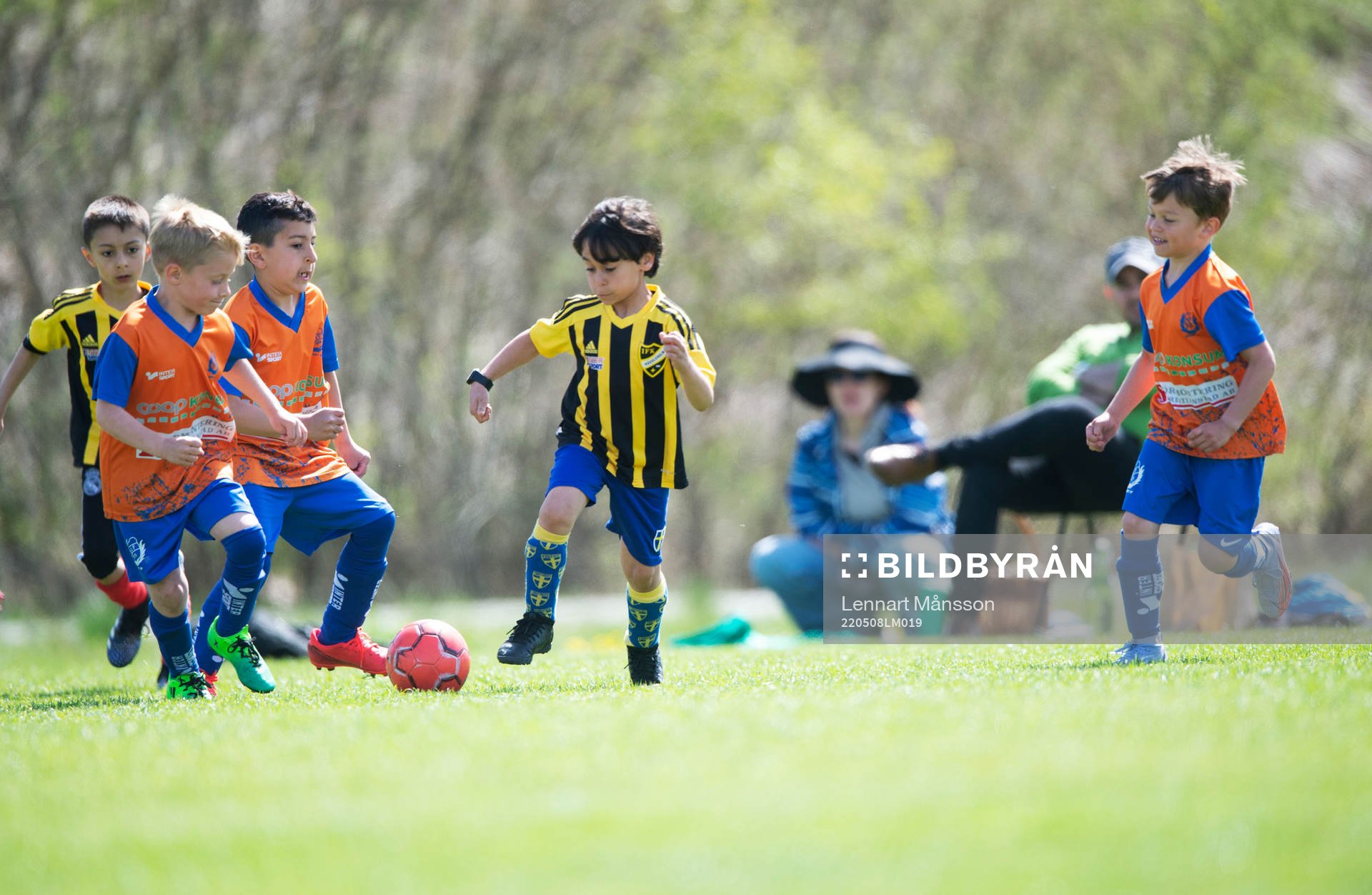 i matchen för pojkar födda 2014 (U8) mellan IFK