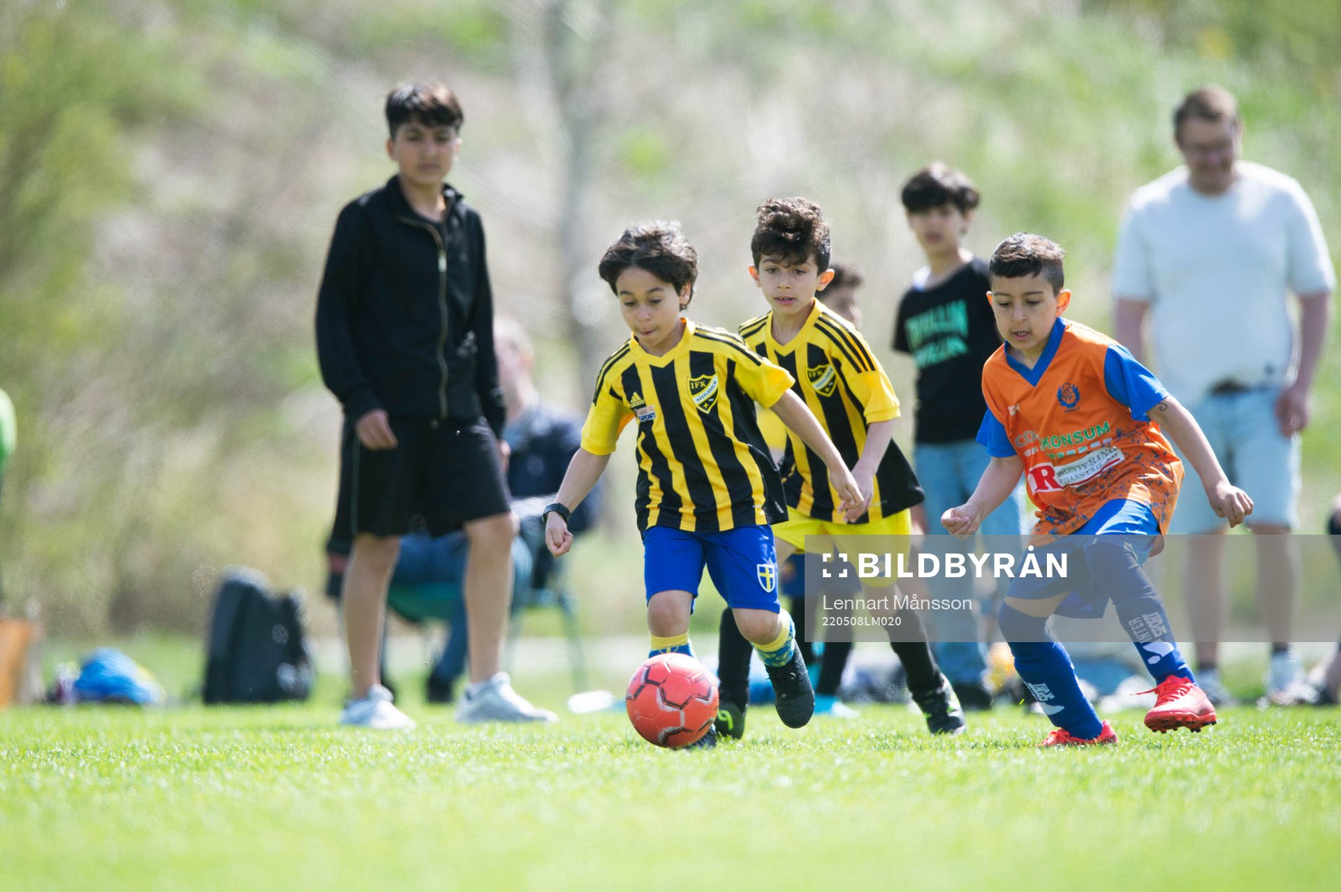 i matchen för pojkar födda 2014 (U8) mellan IFK