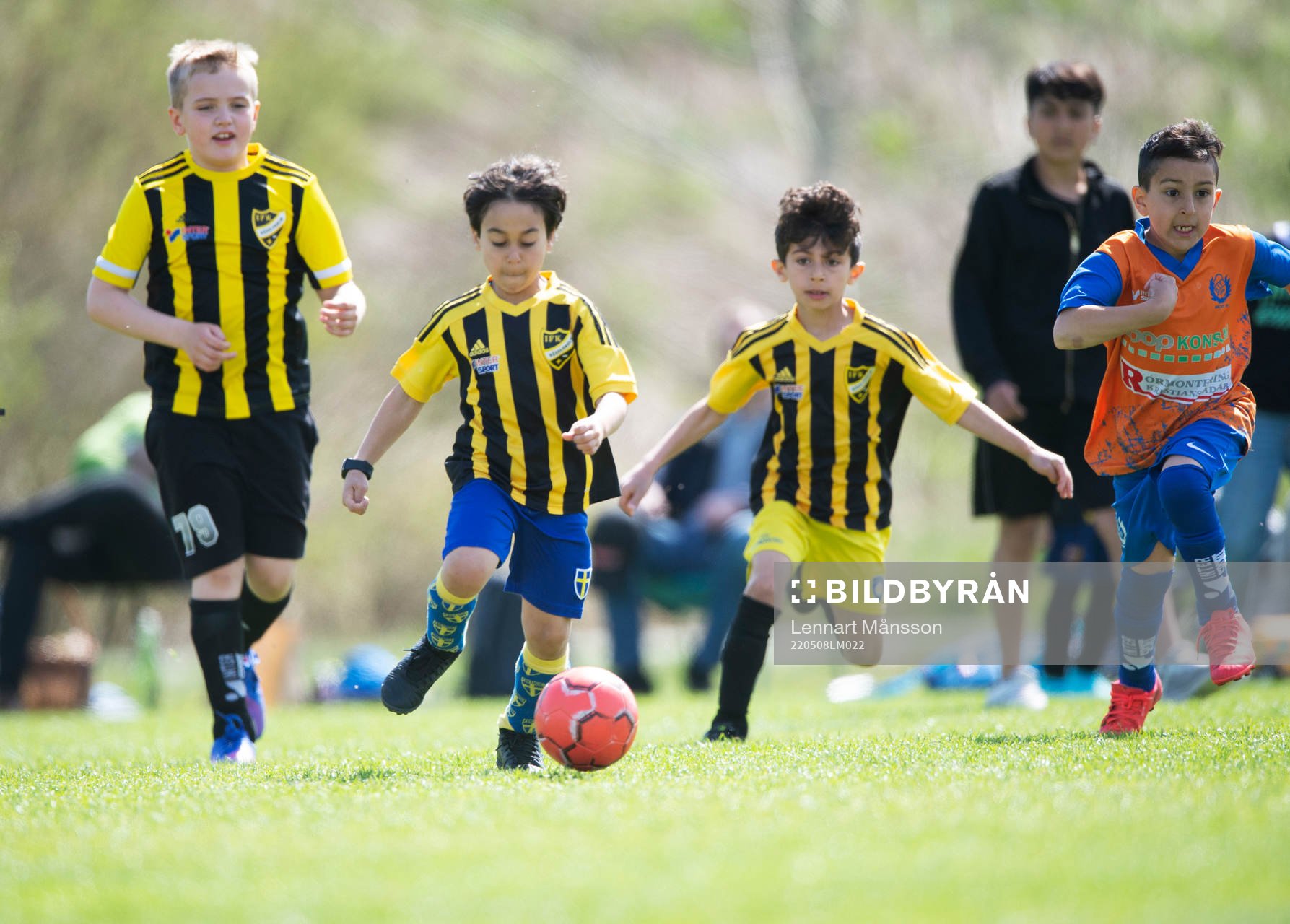 i matchen för pojkar födda 2014 (U8) mellan IFK