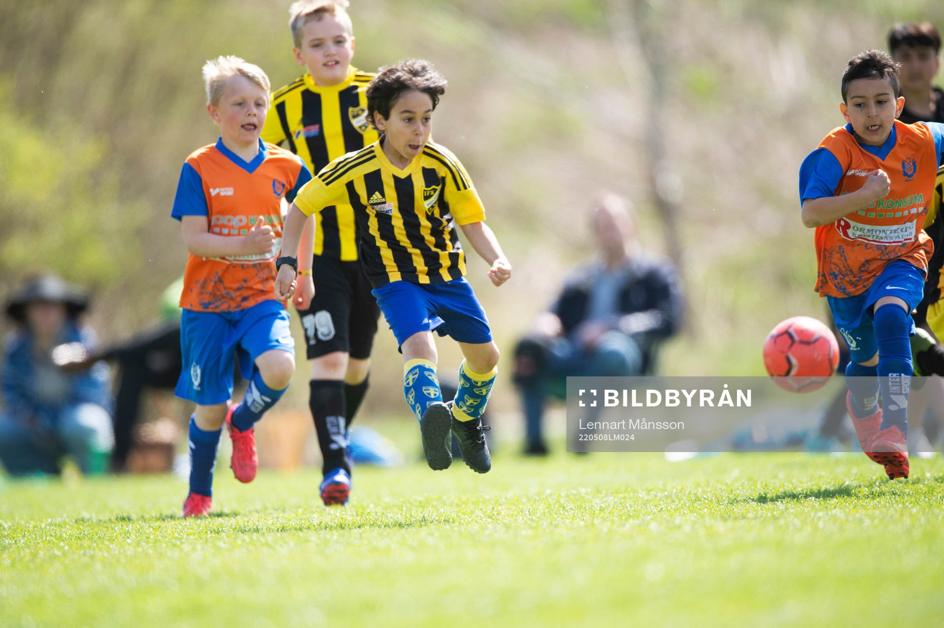 i matchen för pojkar födda 2014 (U8) mellan IFK