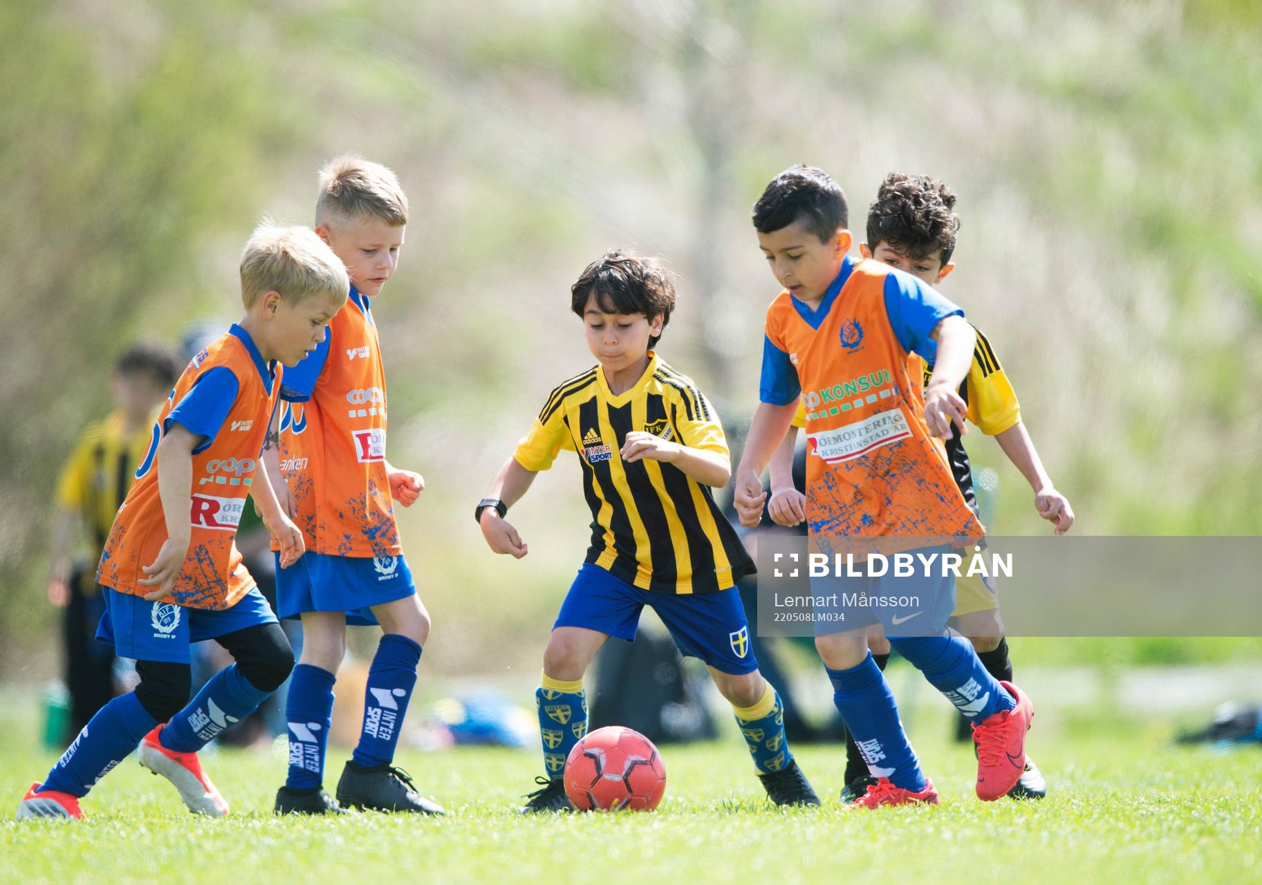 i matchen för pojkar födda 2014 (U8) mellan IFK