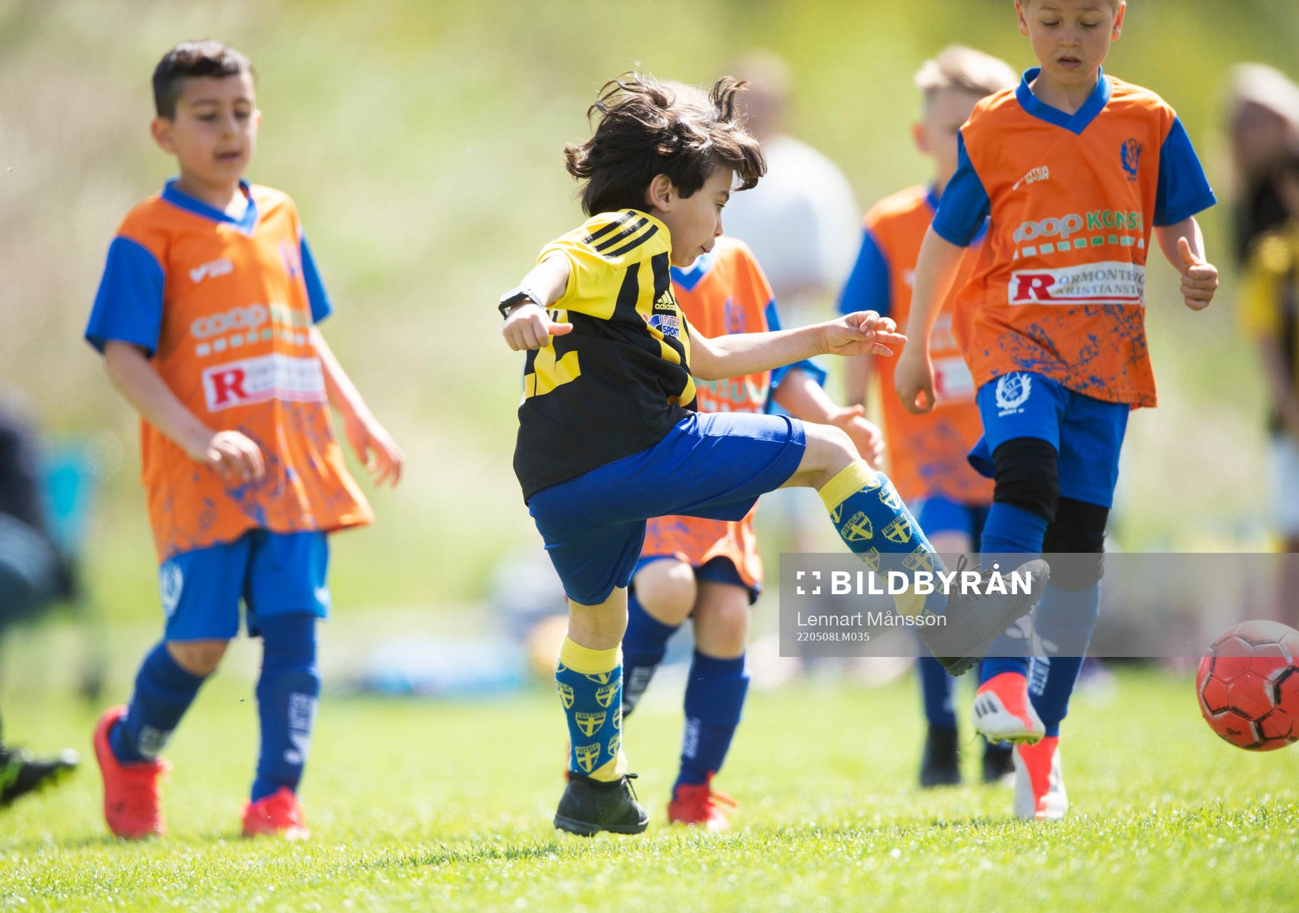 i matchen för pojkar födda 2014 (U8) mellan IFK