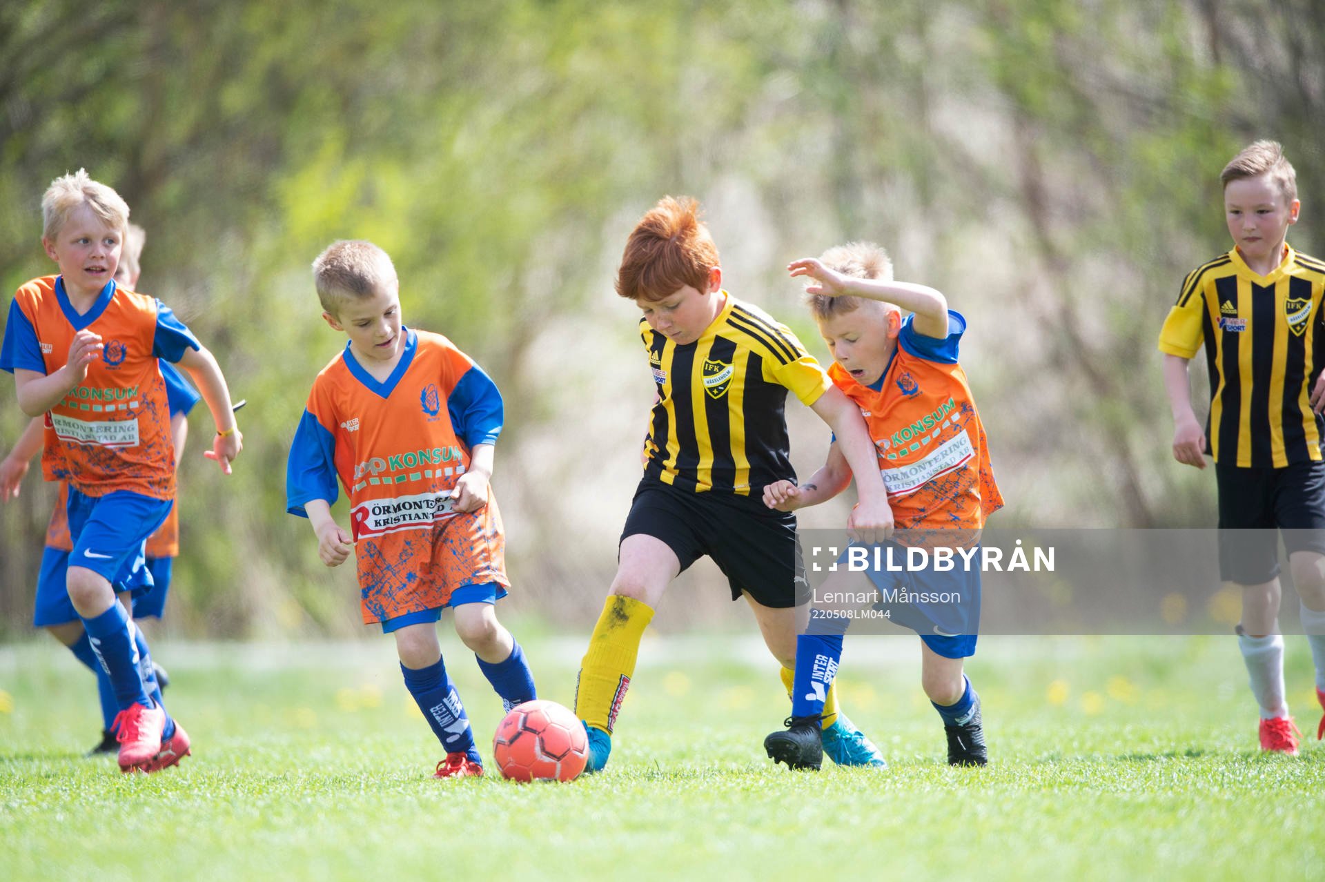 i matchen för pojkar födda 2014 (U8) mellan IFK