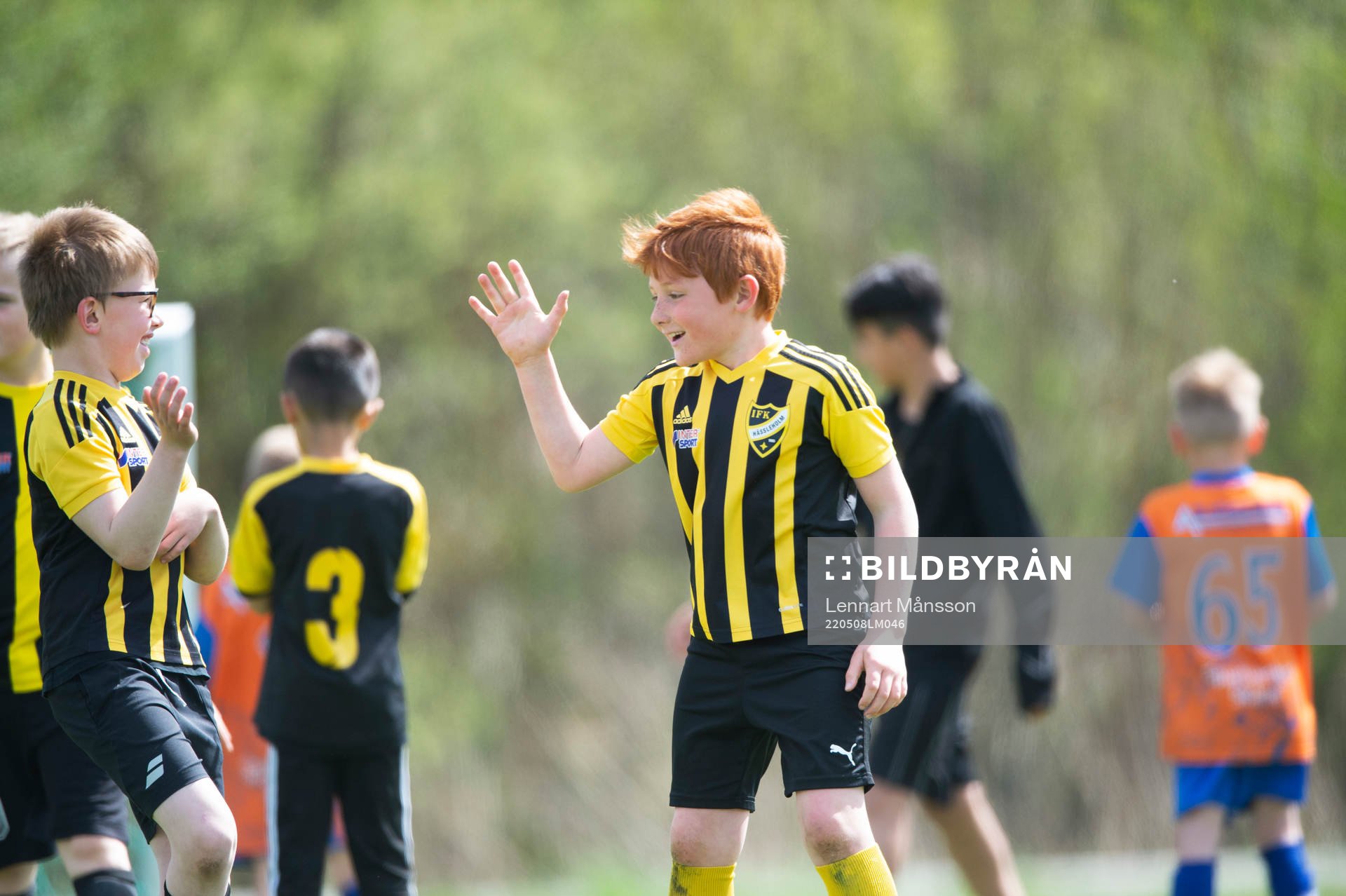 i matchen för pojkar födda 2014 (U8) mellan IFK
