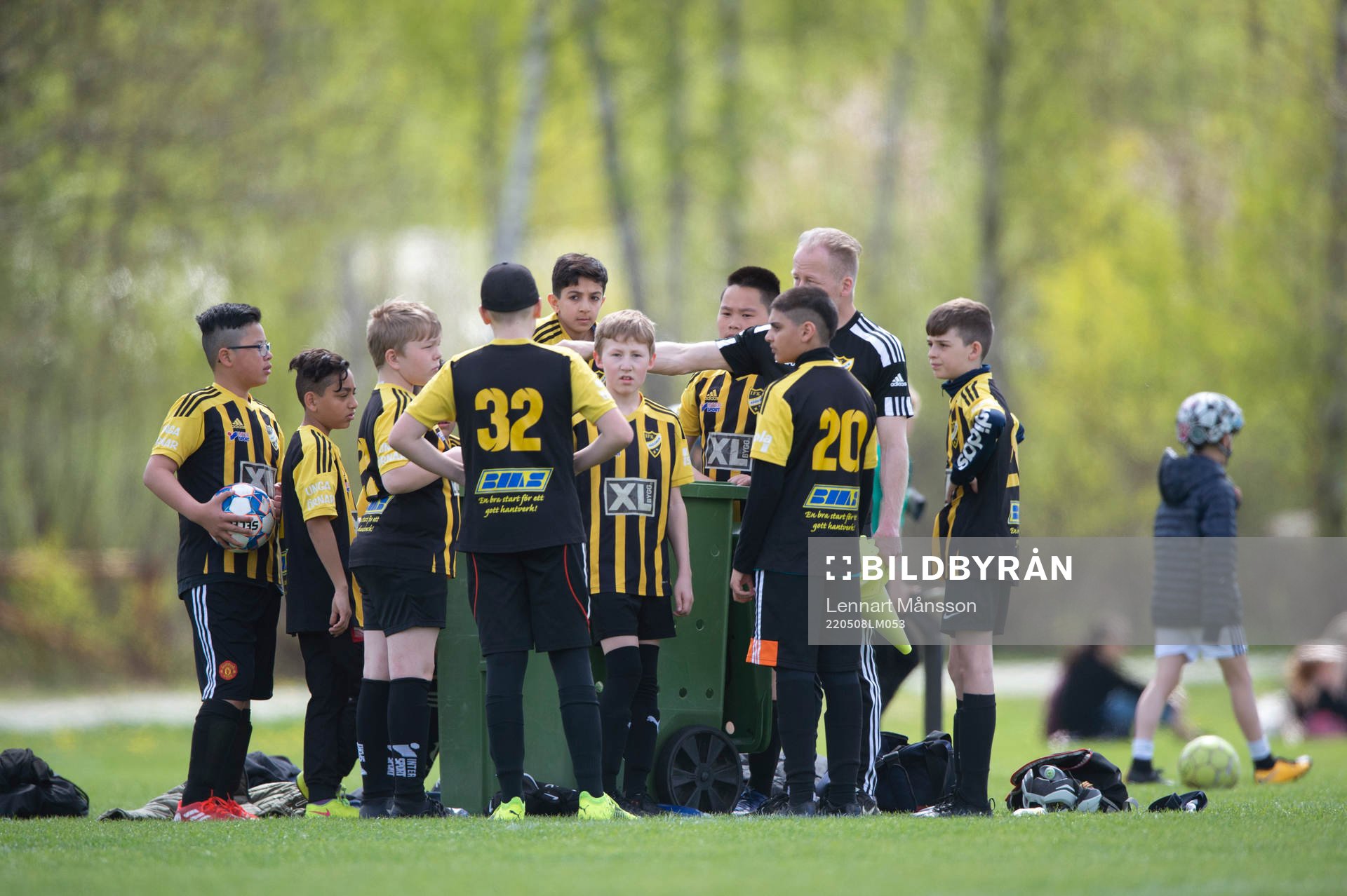 i matchen för pojkar födda 2014 (U8) mellan IFK