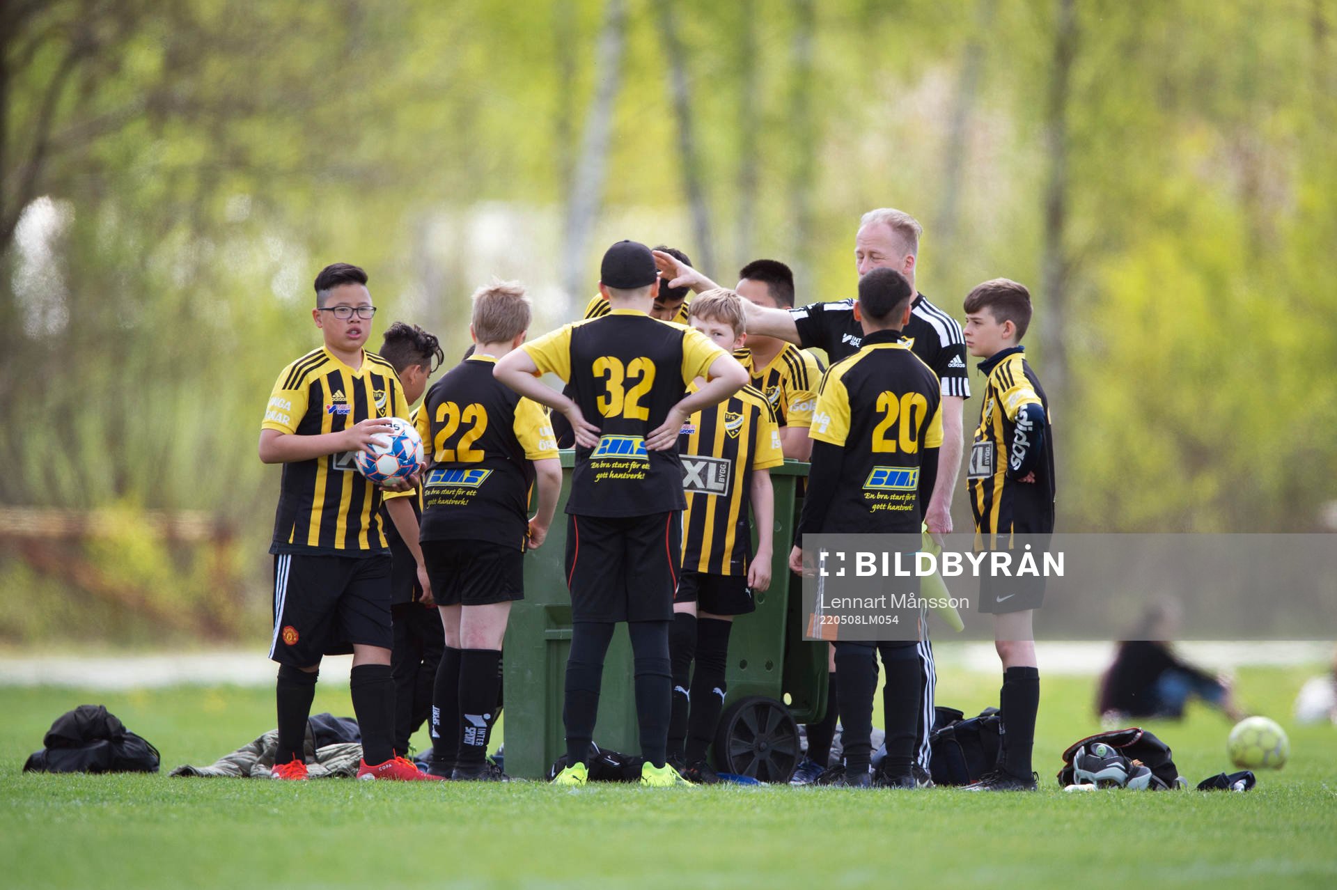 i matchen för pojkar födda 2014 (U8) mellan IFK
