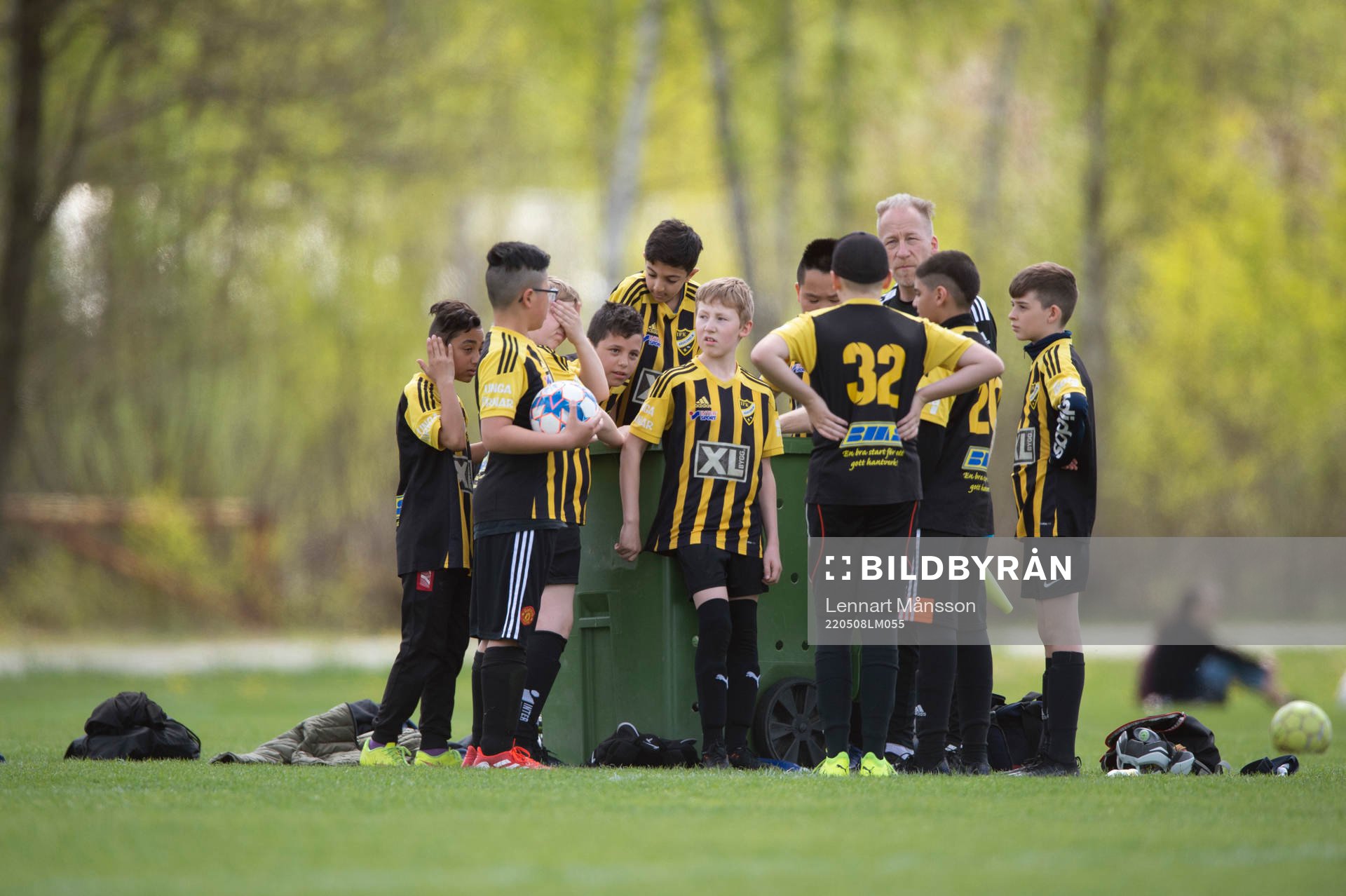 i matchen för pojkar födda 2014 (U8) mellan IFK