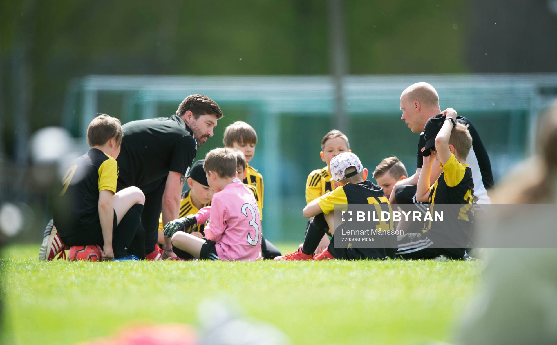 i matchen för pojkar födda 2014 (U8) mellan IFK