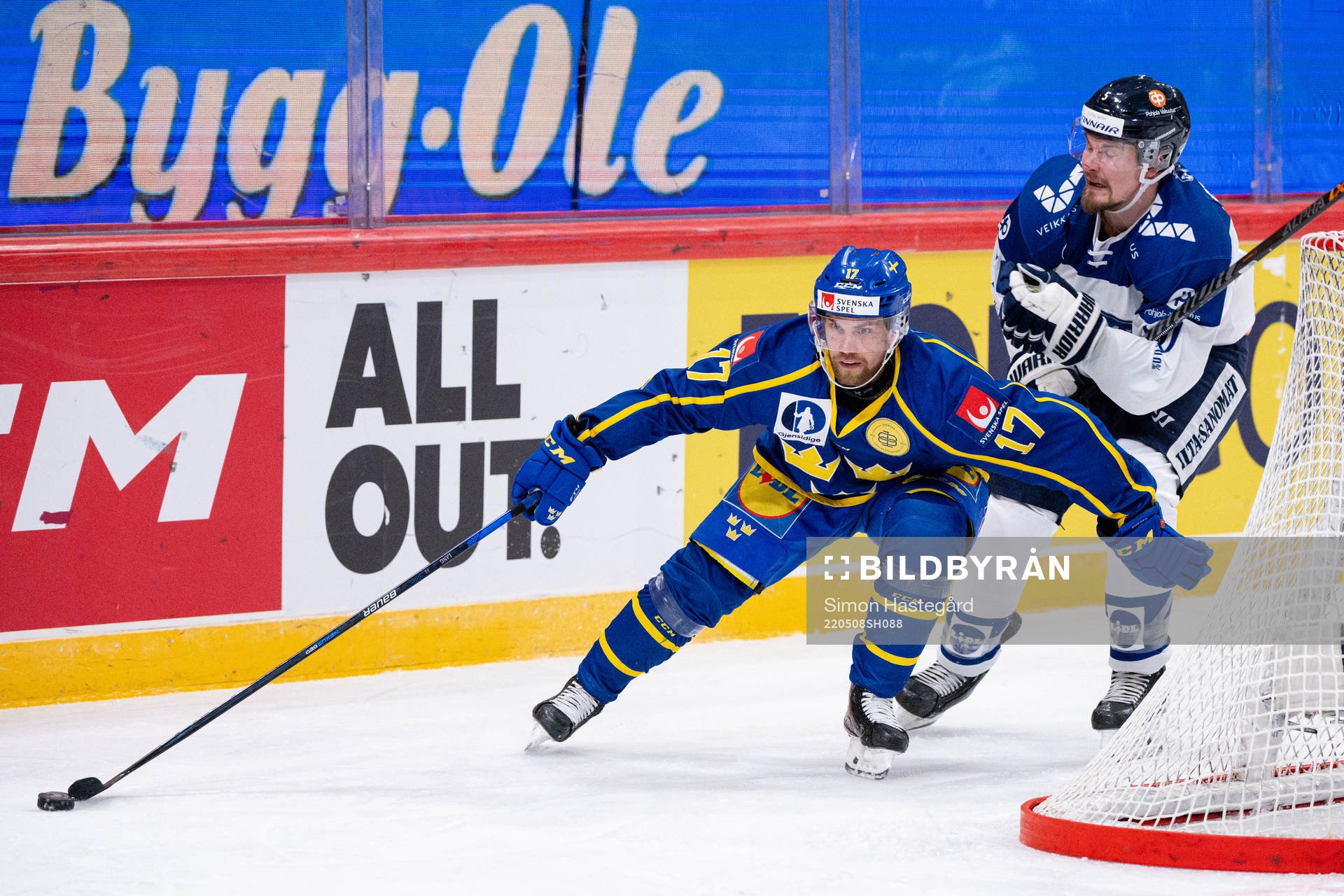 Oskar Lang of Sweden and Mikael Seppälä of Finland