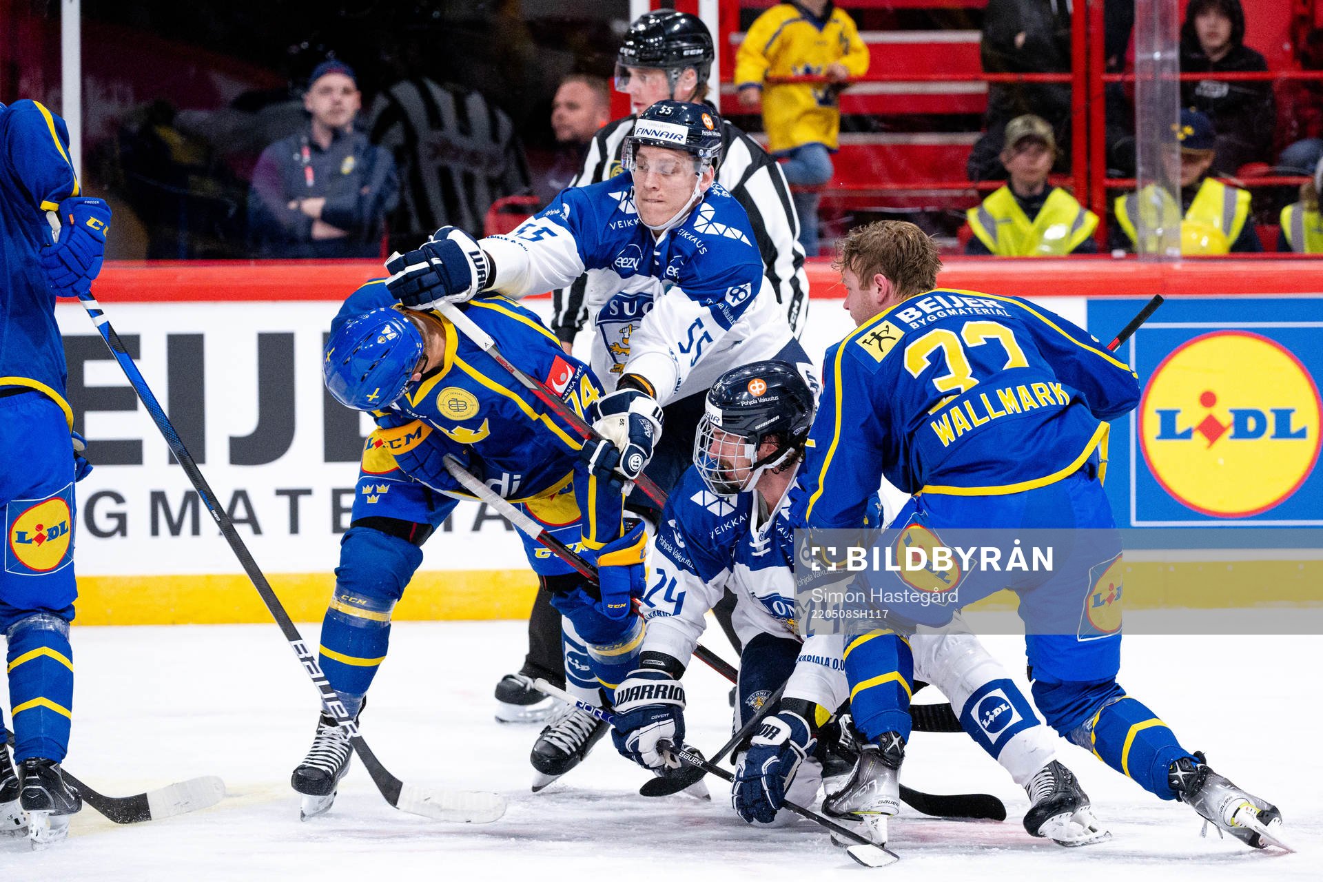 Atte Ohtamaa and Hannes Björninen of Finland against