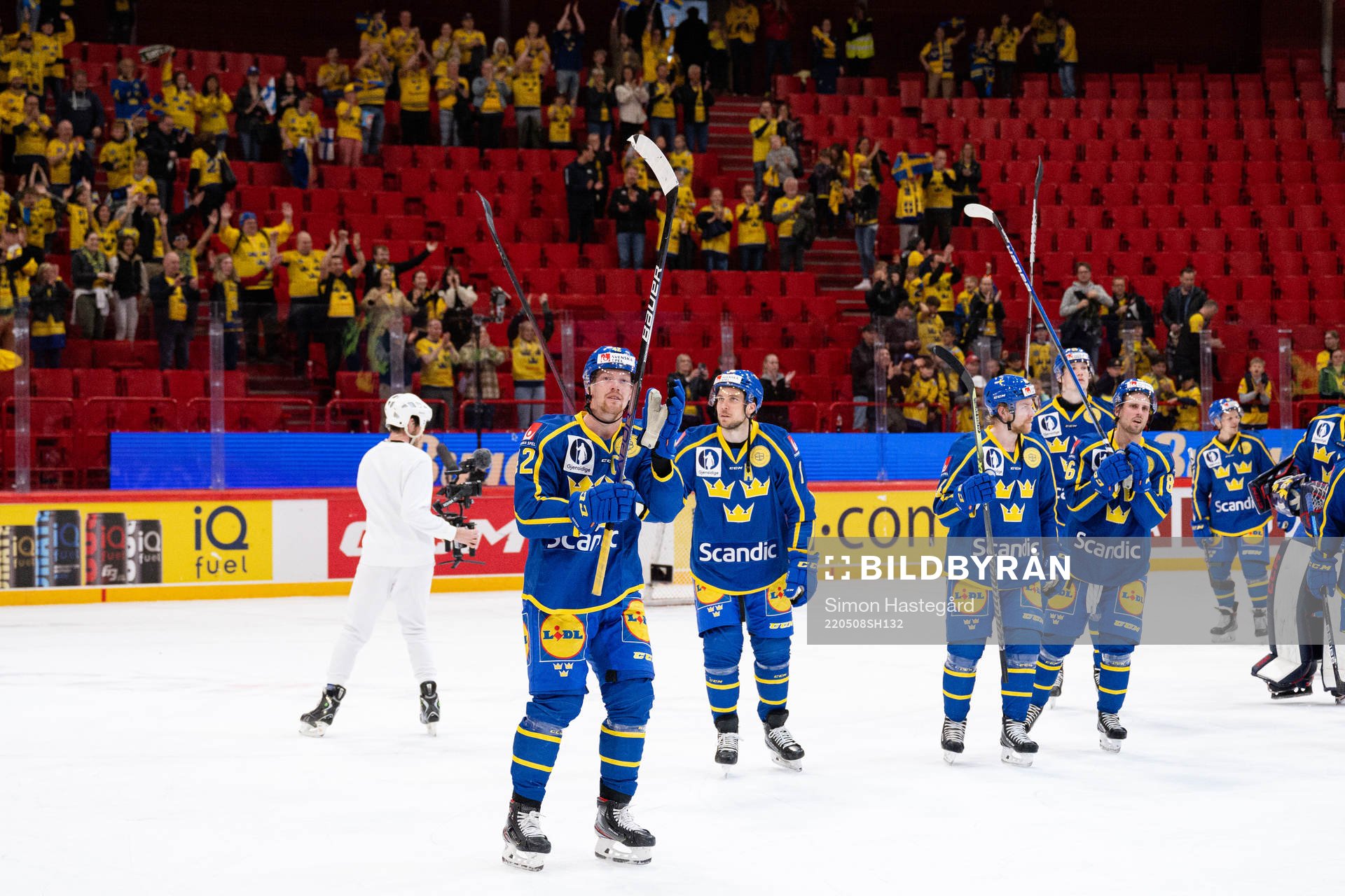 Joakim Nordström of Sweden celebrates