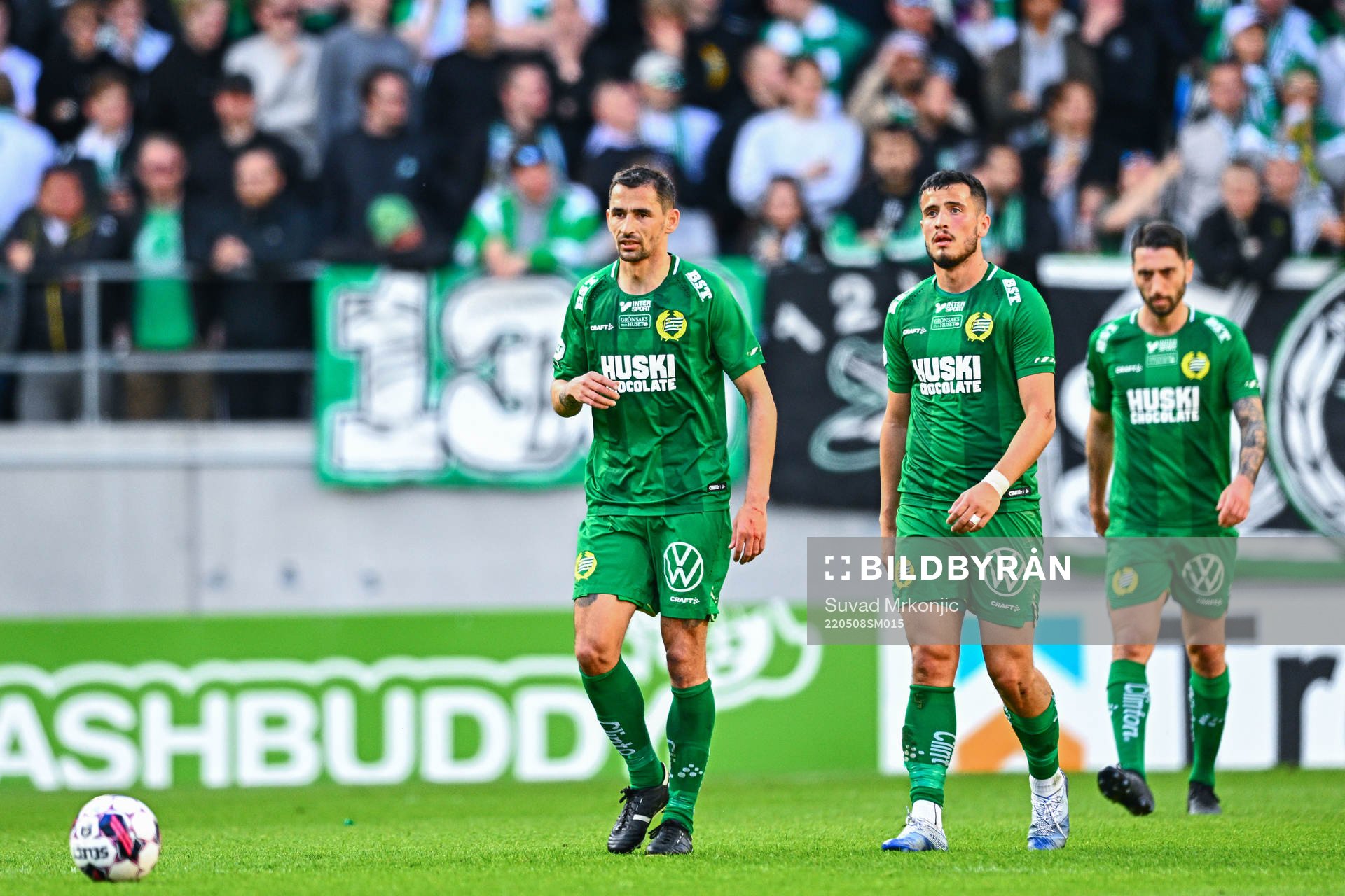 Hammarbys spelare deppar