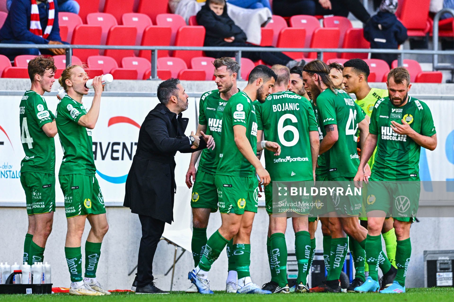 Hammarbys spelare samlade