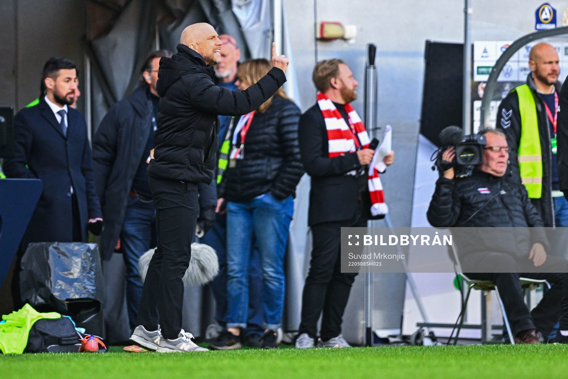 Kalmars tränare Henrik Rydström