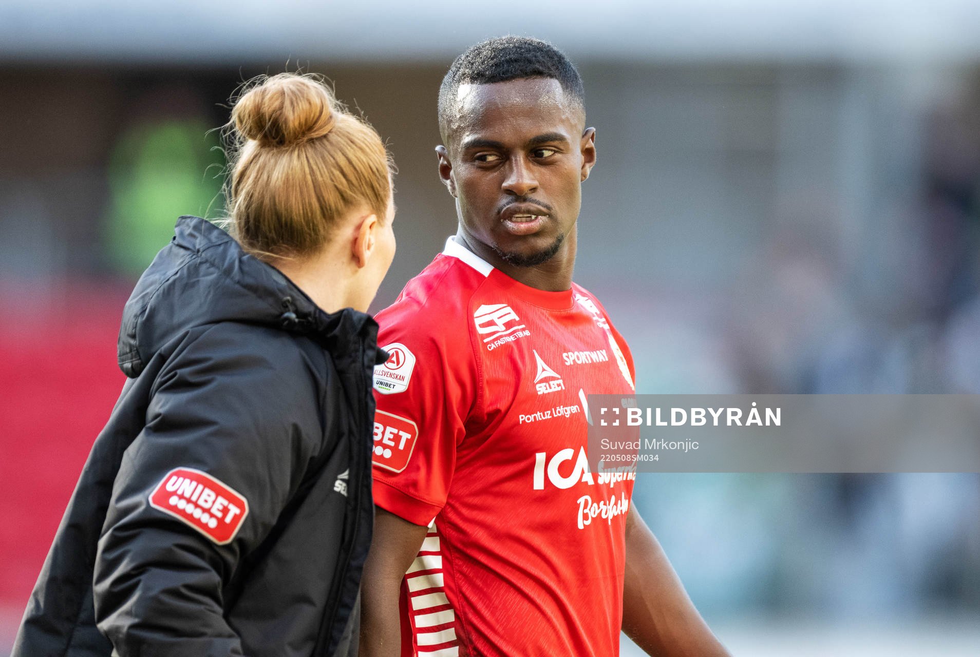 Kalmars Nahom Girmai Netabay utgår p g a skada