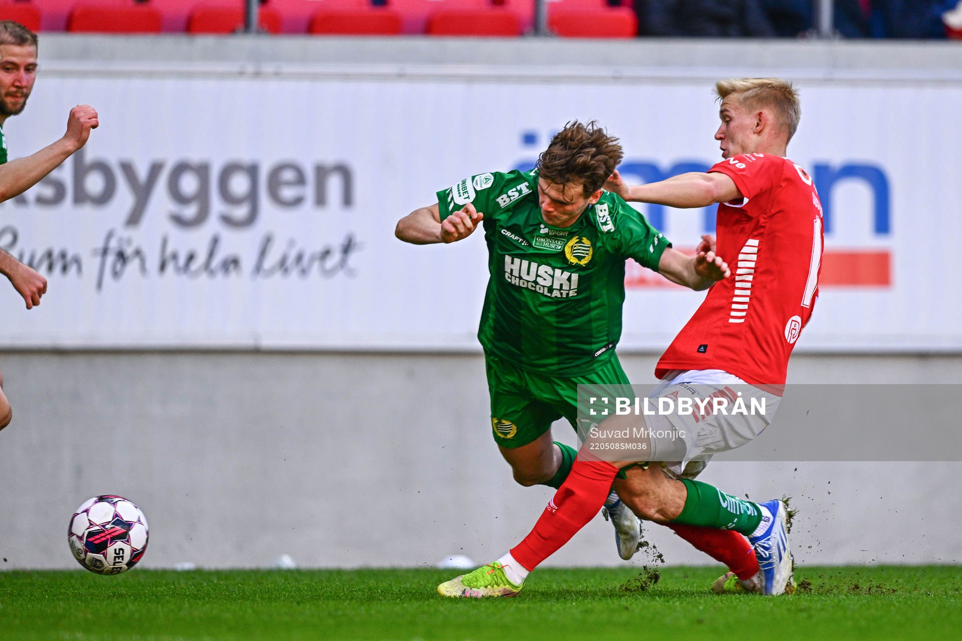 Hammarbys Williot Swedberg och Kalmars Noah Shamoun