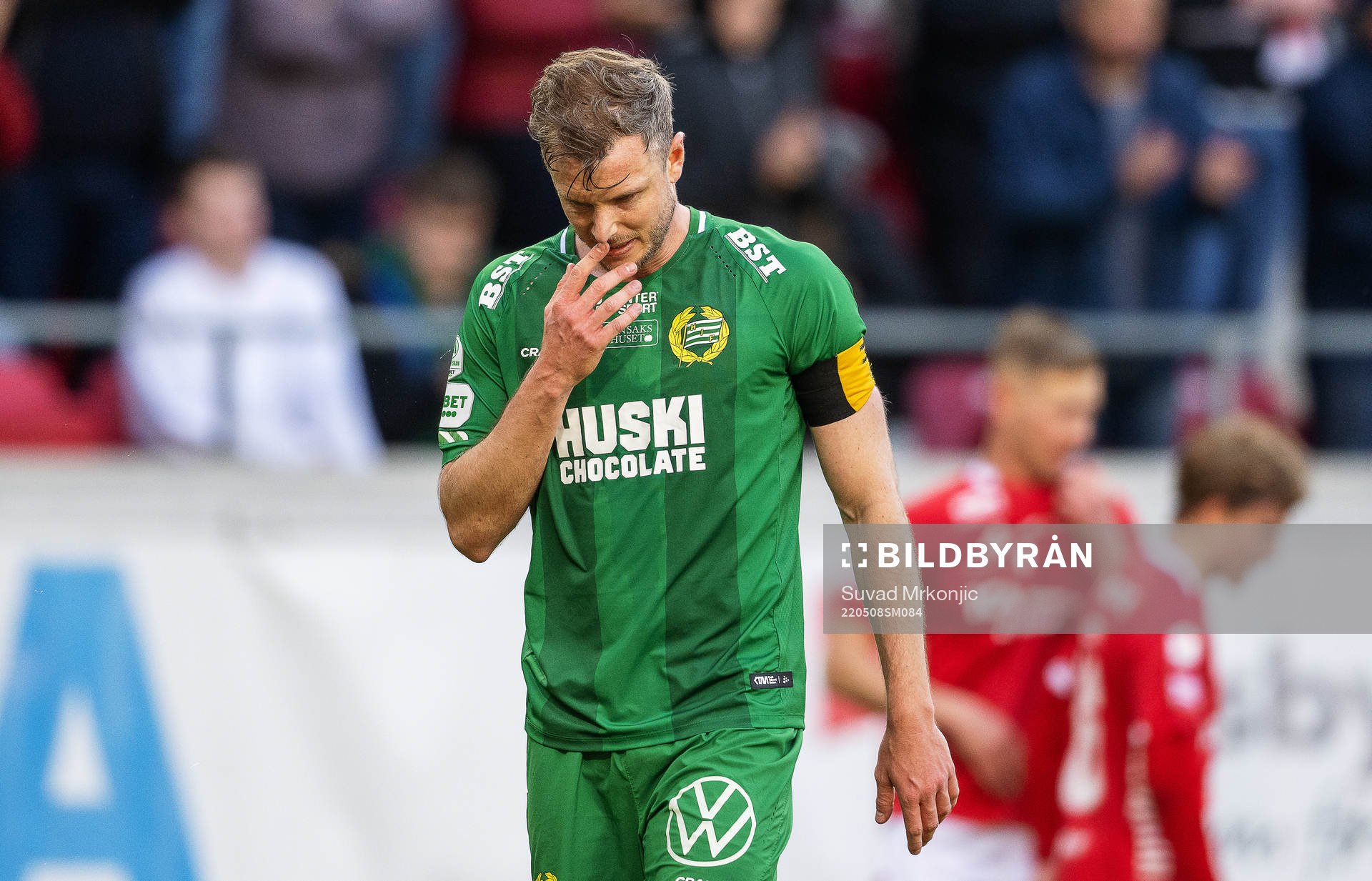 Hammarbys Richard Magyar deppar