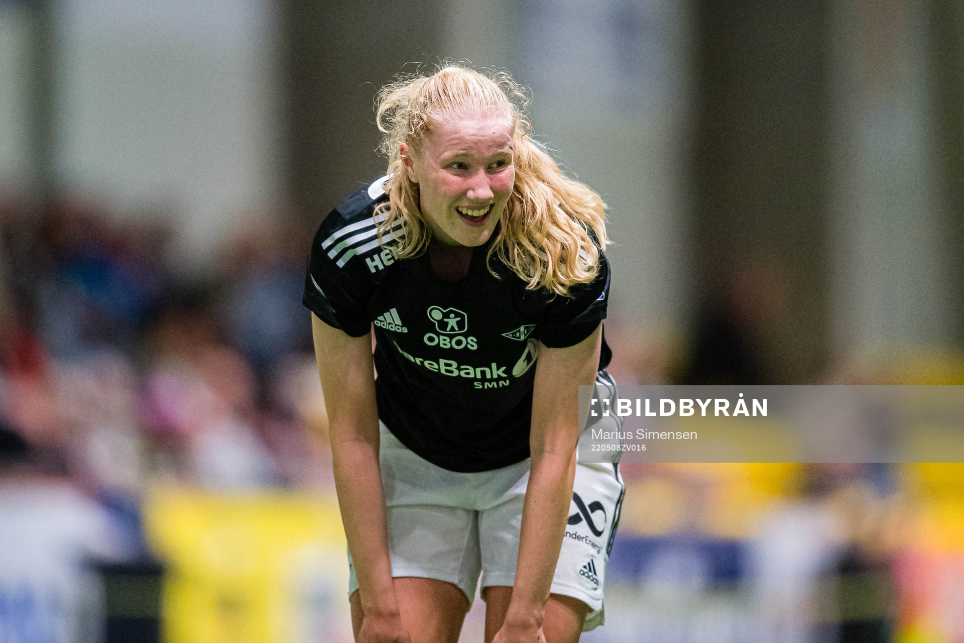 Synne Amdahl Brønstad of Rosenborg looks dejected