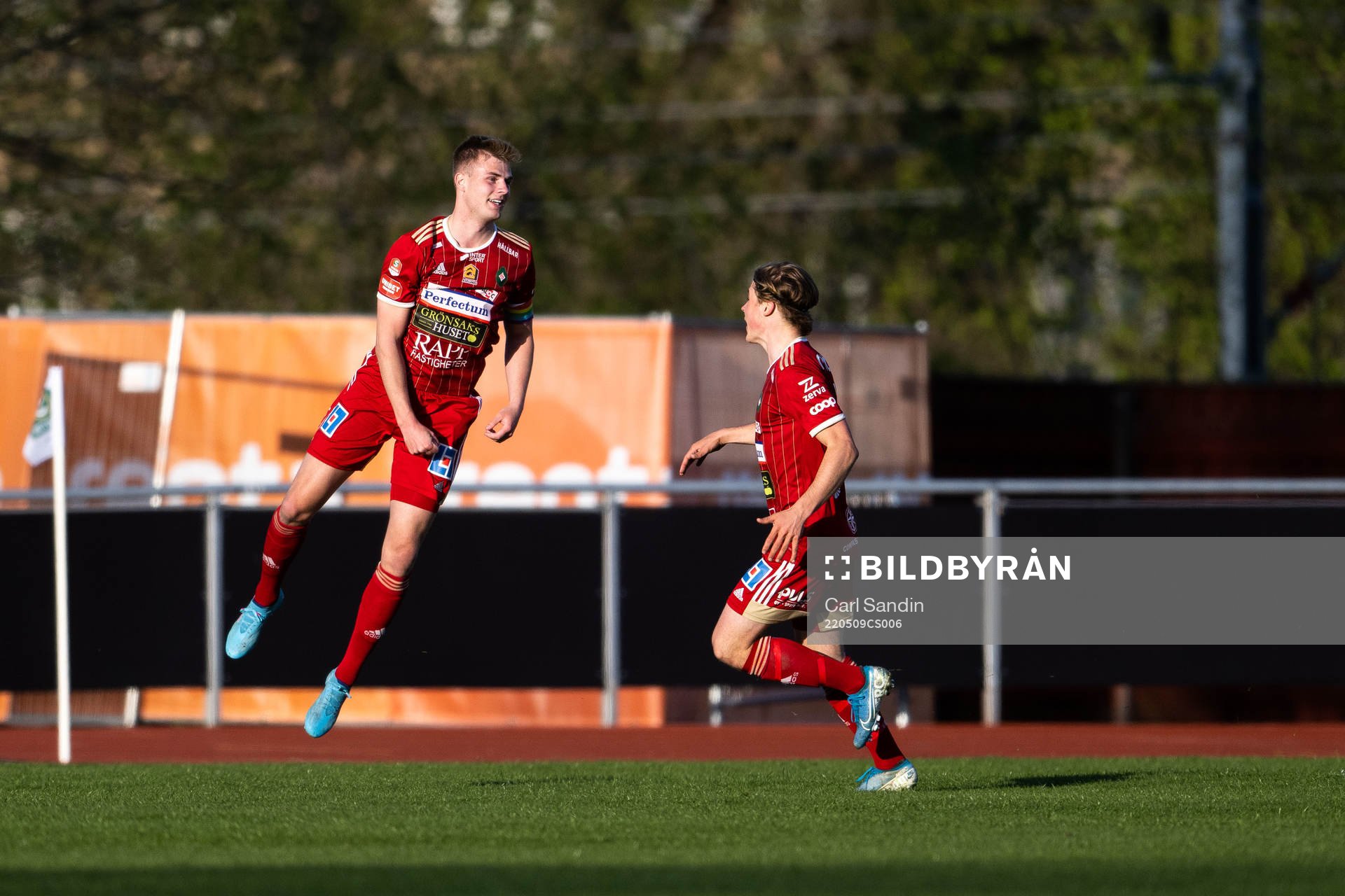 Skövdes Filip Schyberg jublar