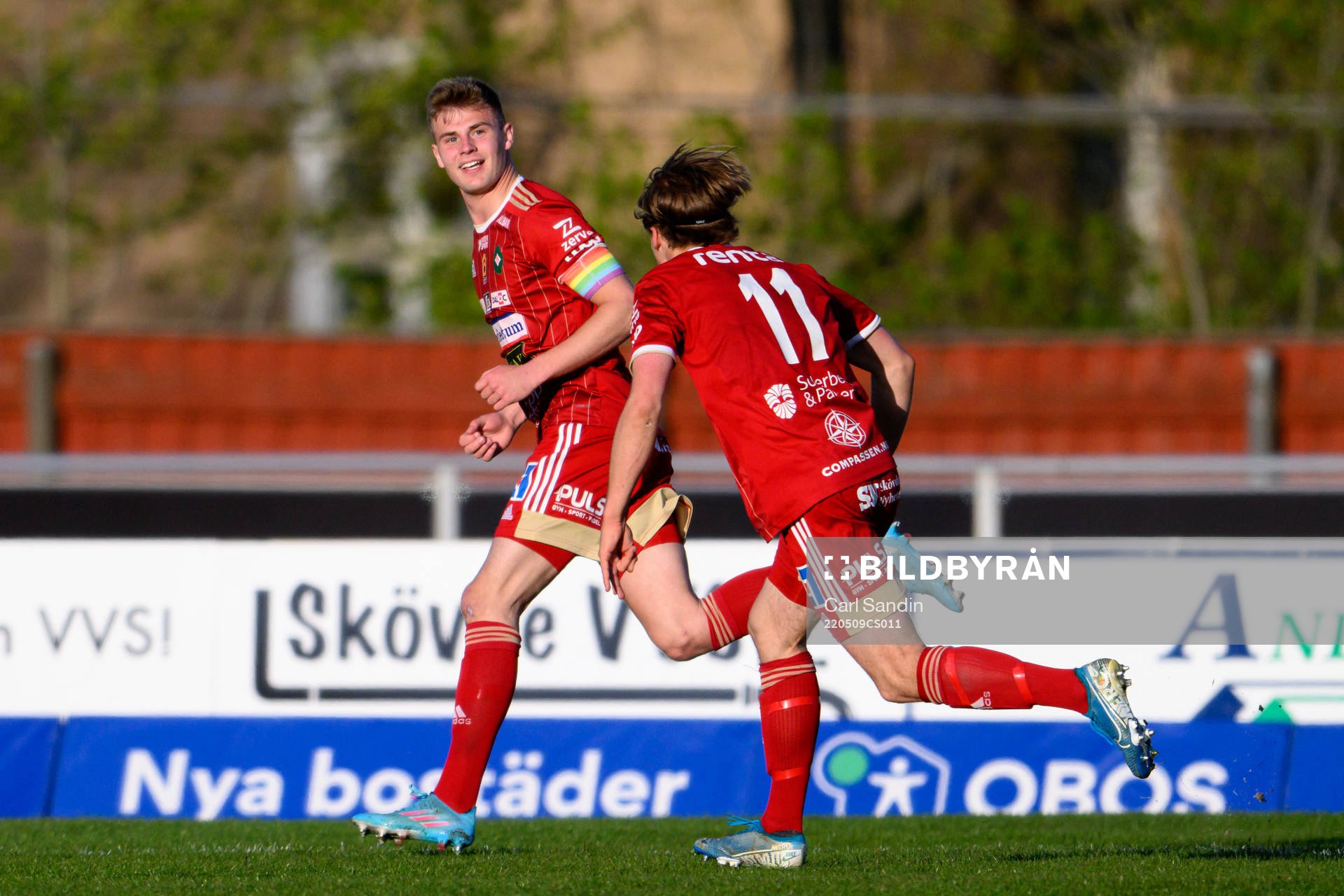 Skövdes Filip Schyberg jublar