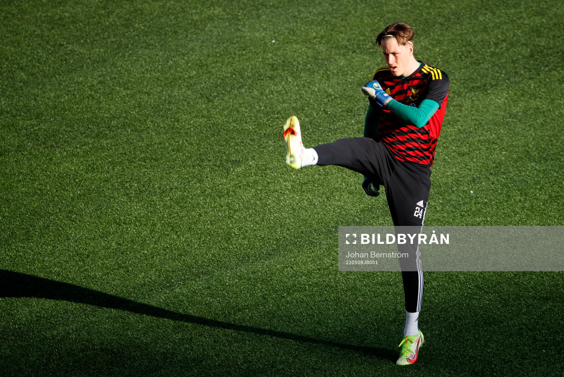 Östersunds målvakt Anton Berg