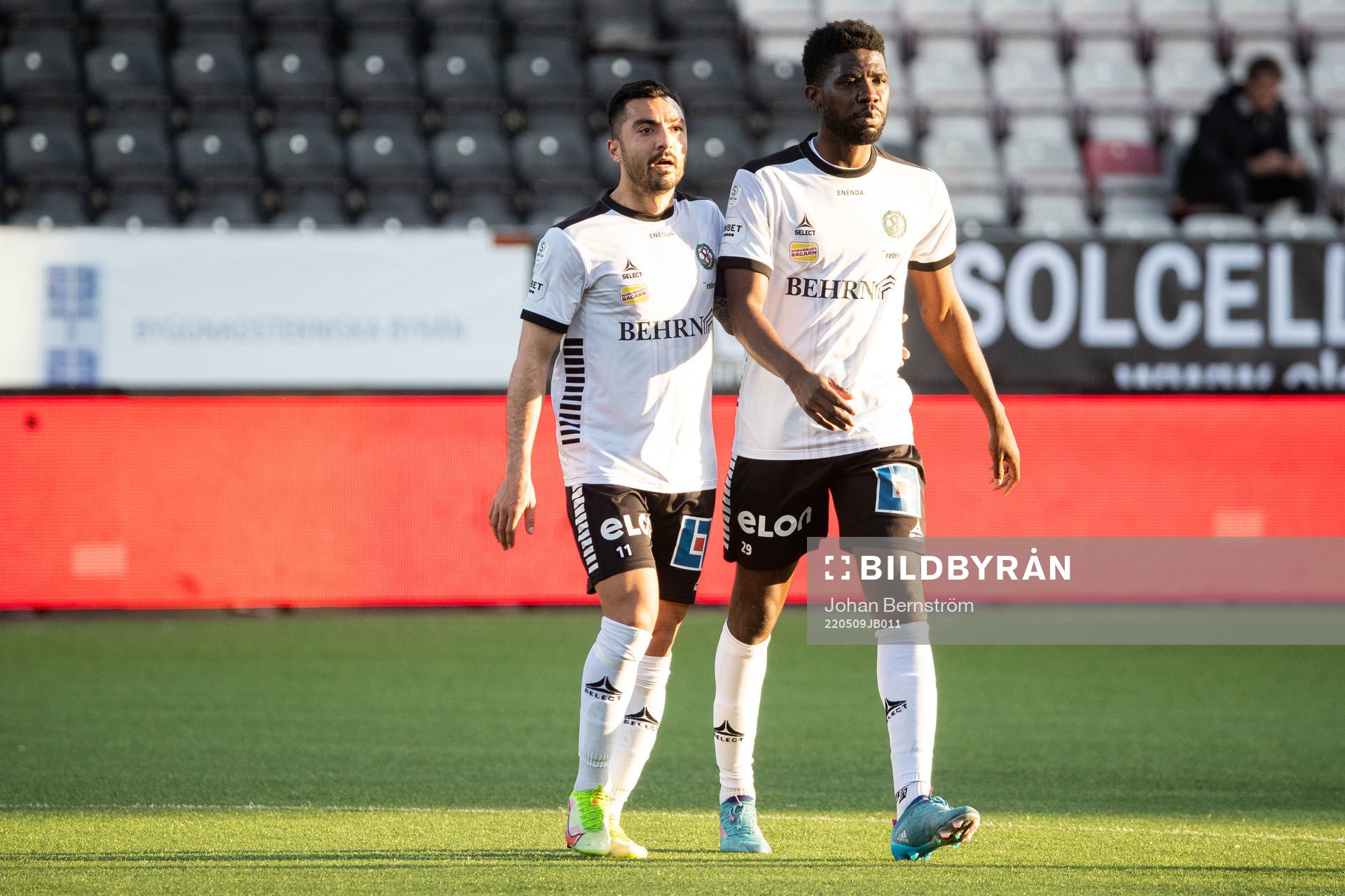 Örebros Jiloan Hamad och Nasiru Moro deppar
