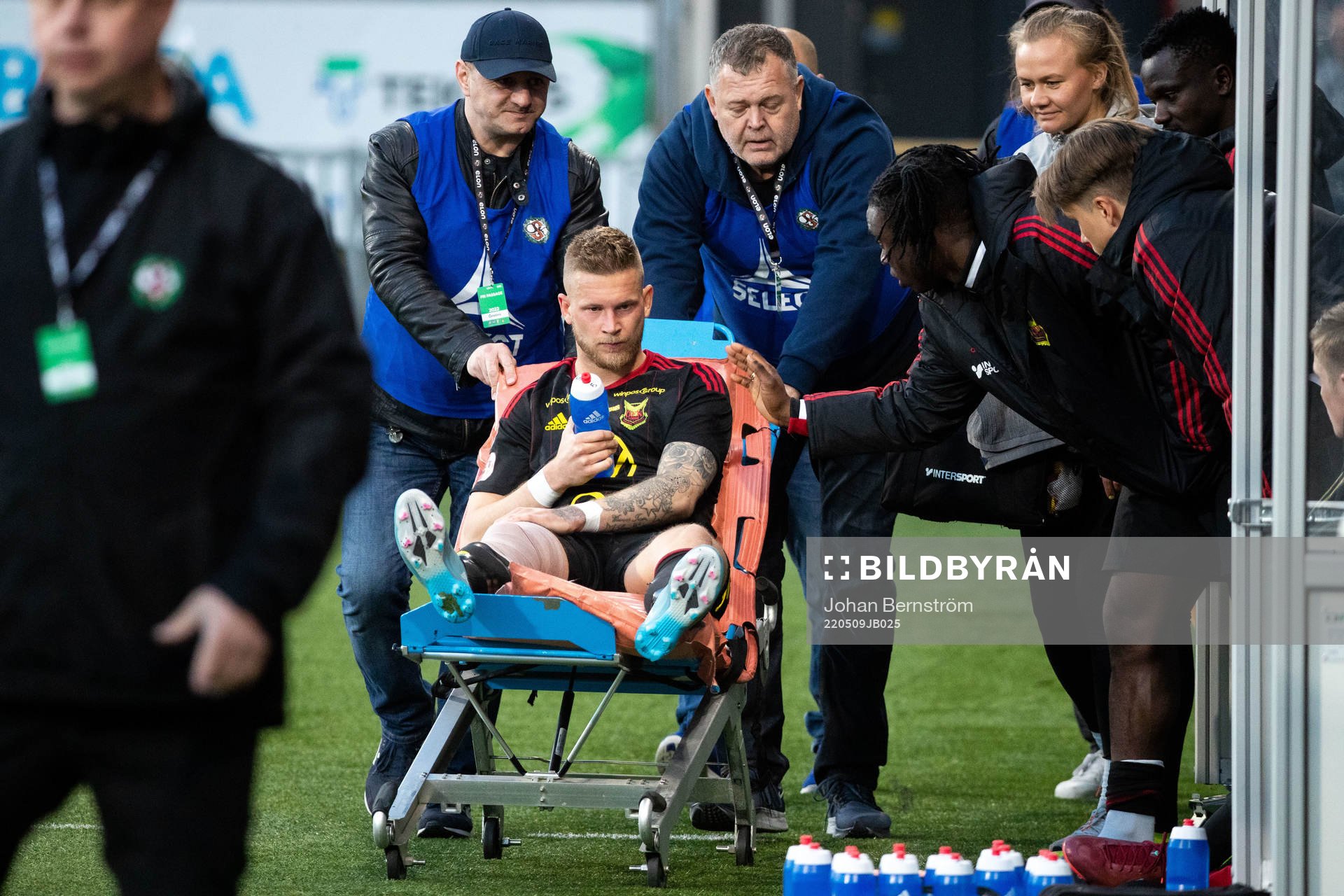 Östersunds Kevin Jablinski skadad