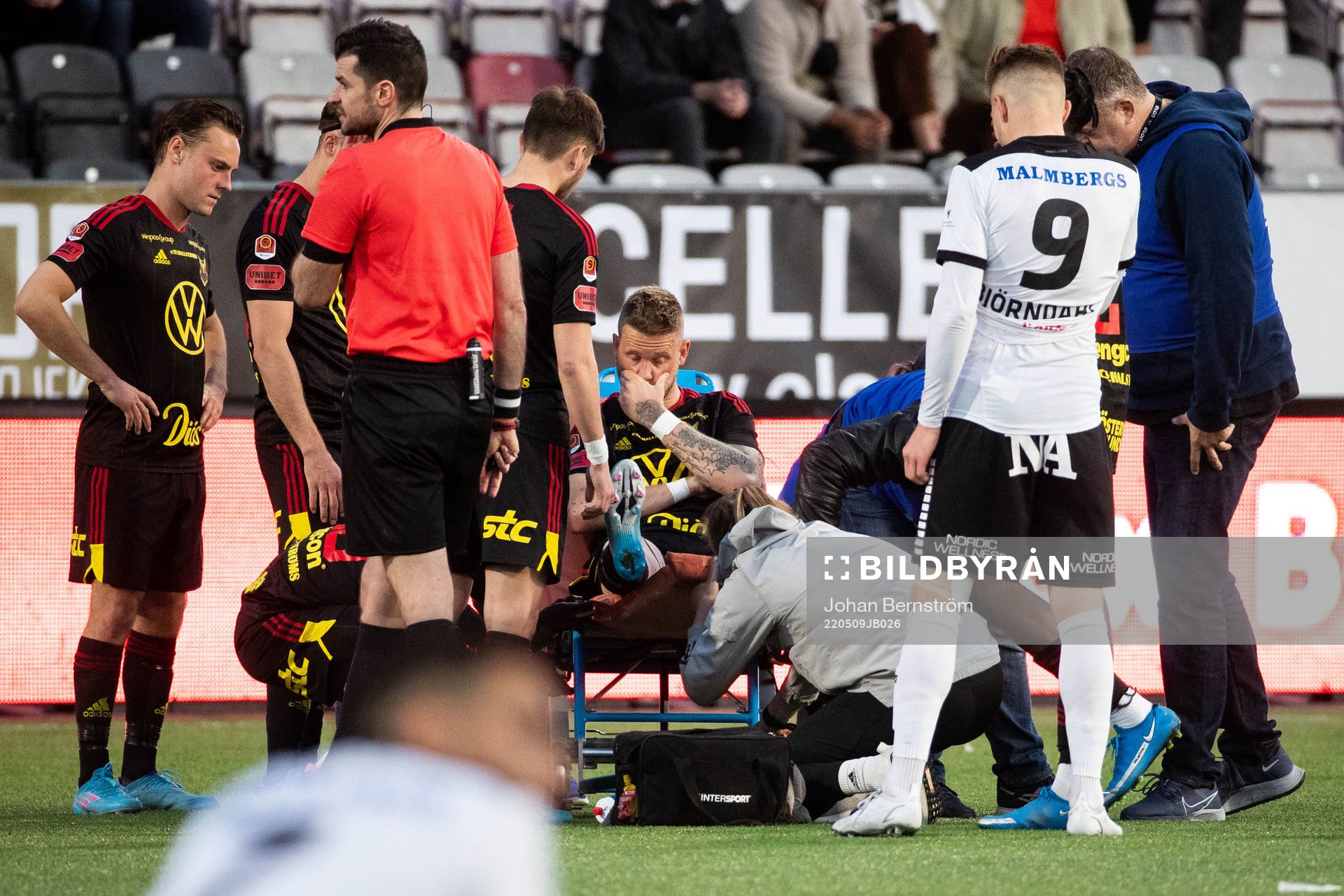 Östersunds Kevin Jablinski får vård