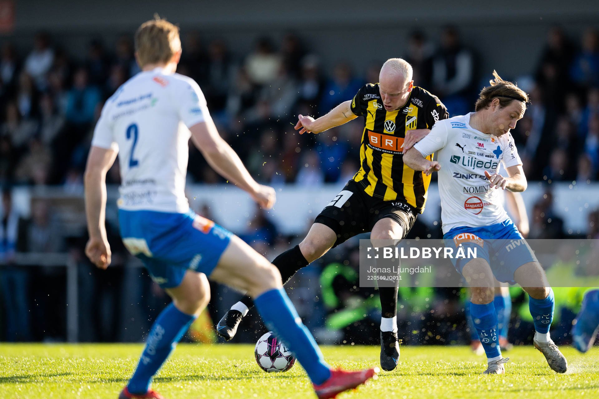 Häckens Halmstads Malte Påhlsson och Värnamos William