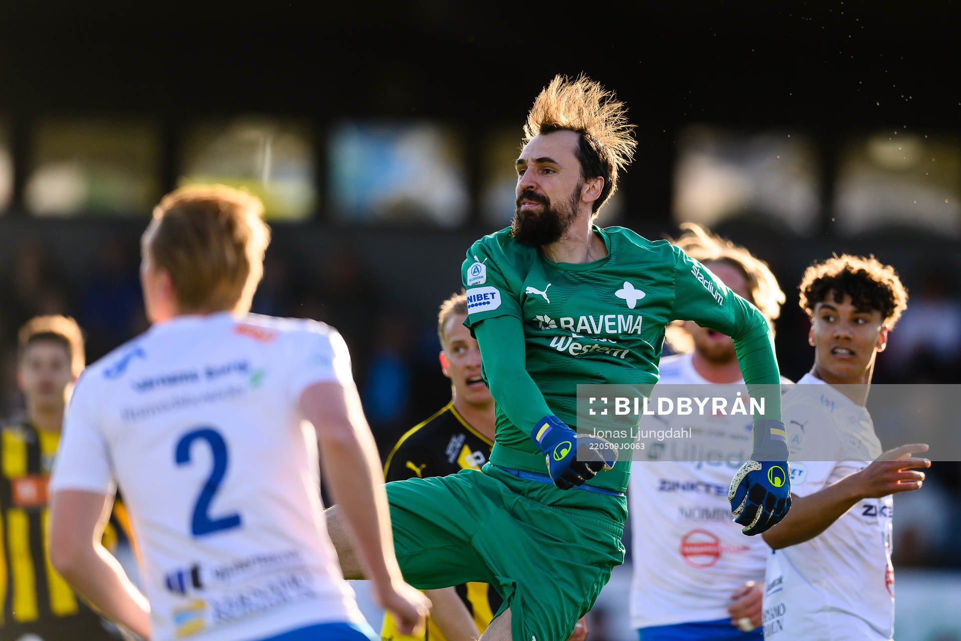 Värnamos målvakt Pilip Vaitsiakhovich
