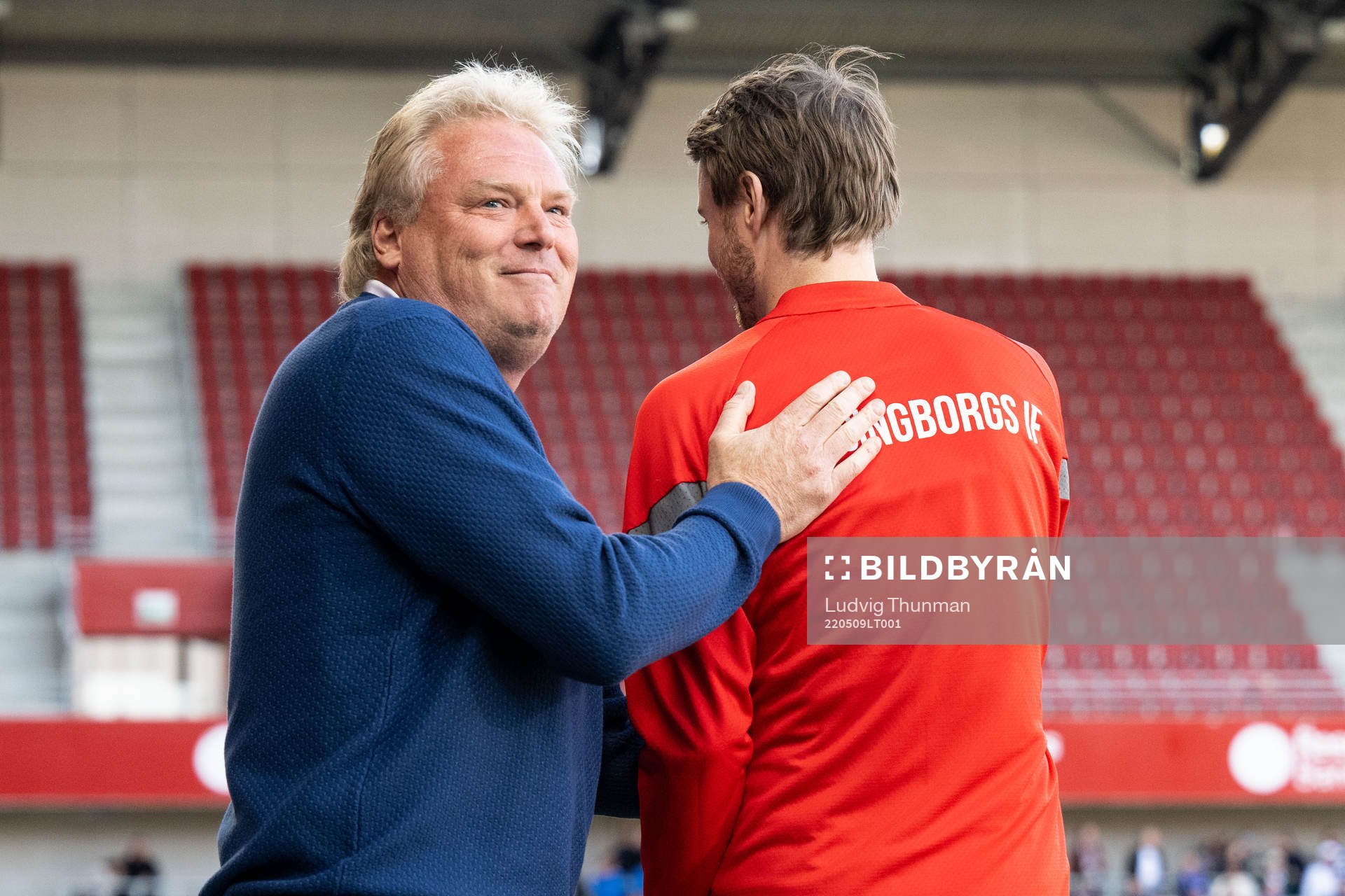 Helsingborgs tränare Jörgen Lennartsson och Rasmus