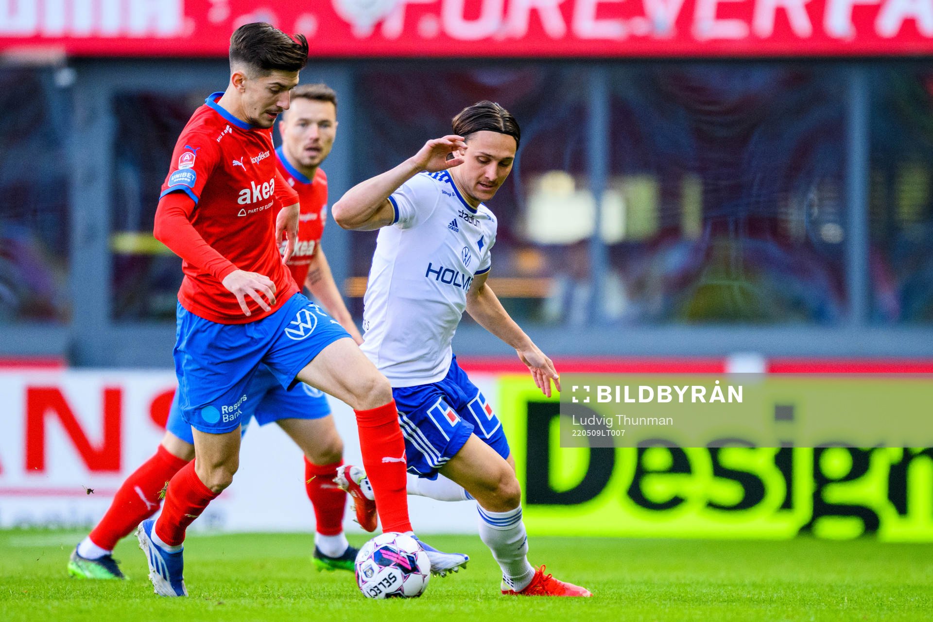 Helsingborgs Armin Gigovic och IFK Norrköpings Jonathan