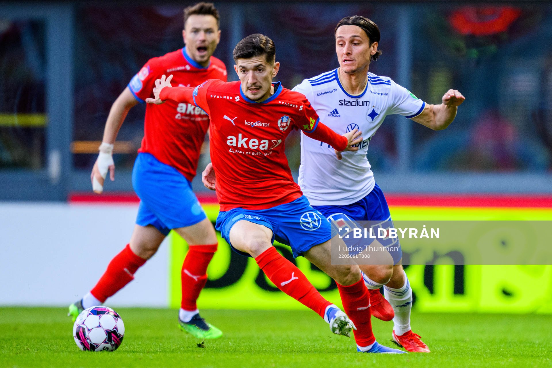 Helsingborgs Armin Gigovic och IFK Norrköpings Jonathan