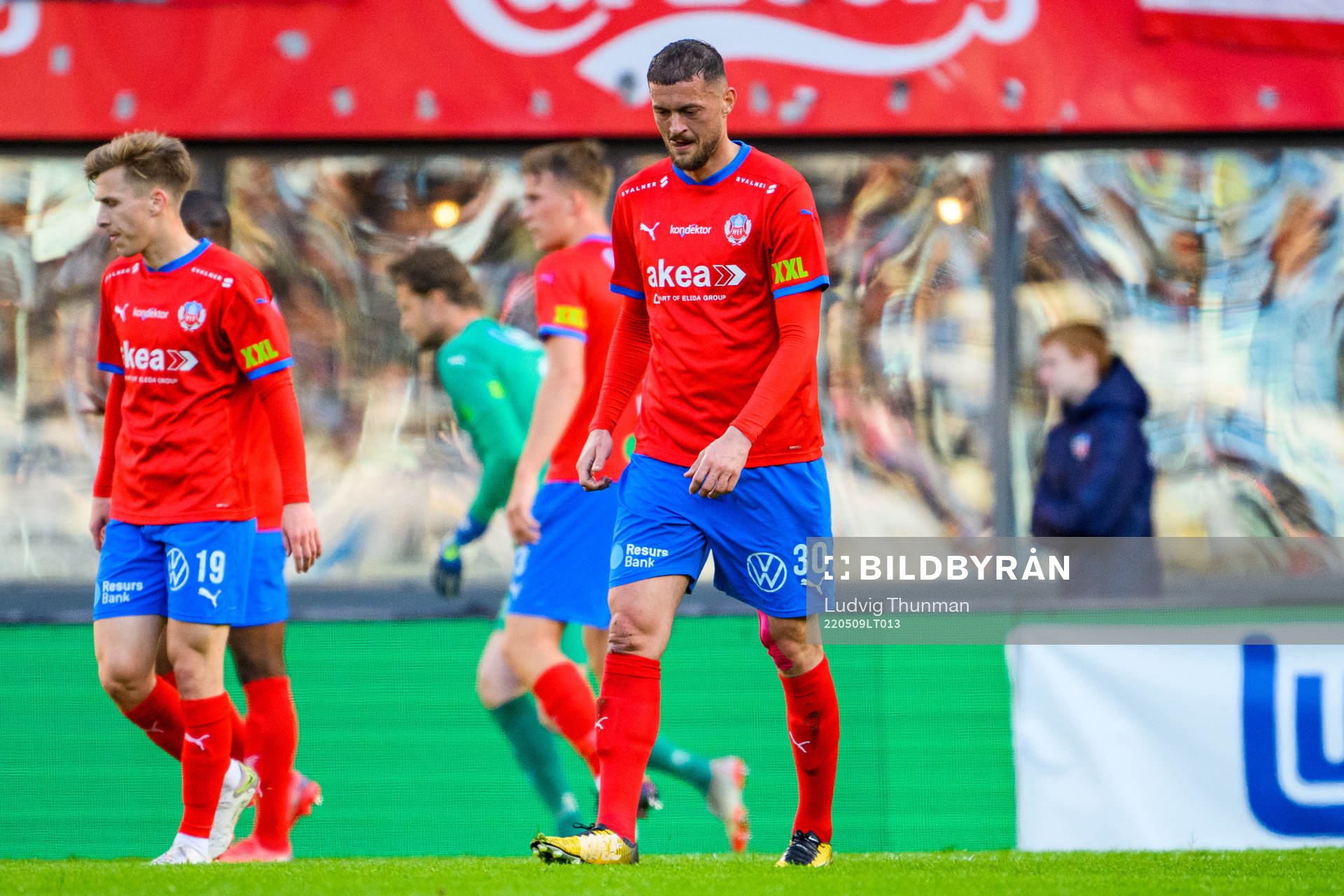 Helsingborgs Albert Ejupi deppar