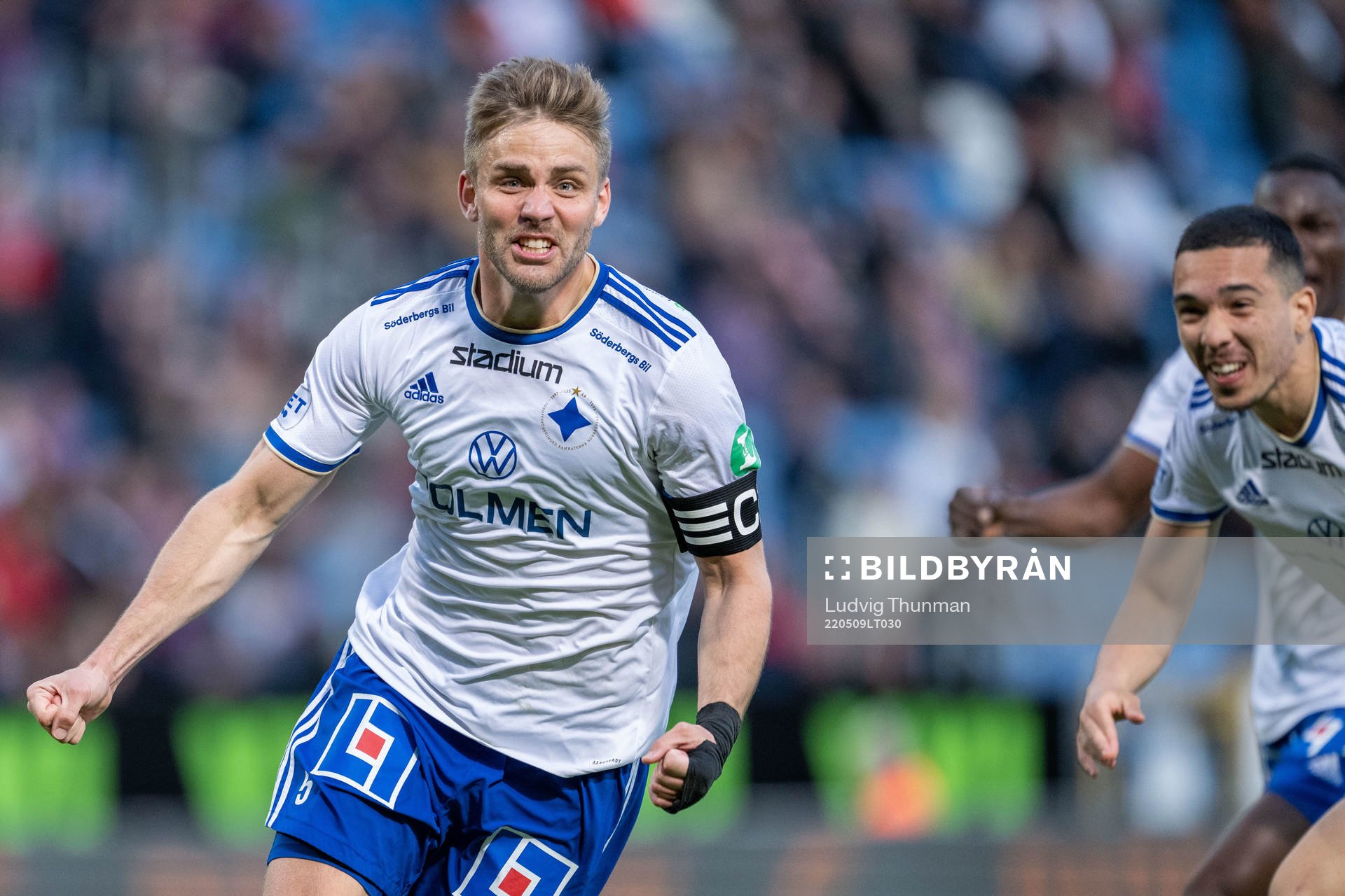 IFK Norrköpings Christoffer Nyman jublar