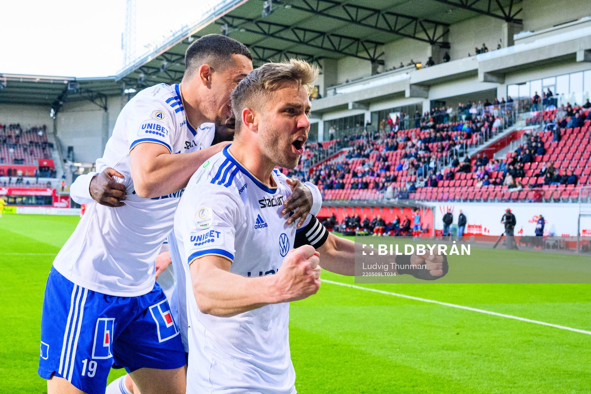 IFK Norrköpings Christoffer Nyman jublar